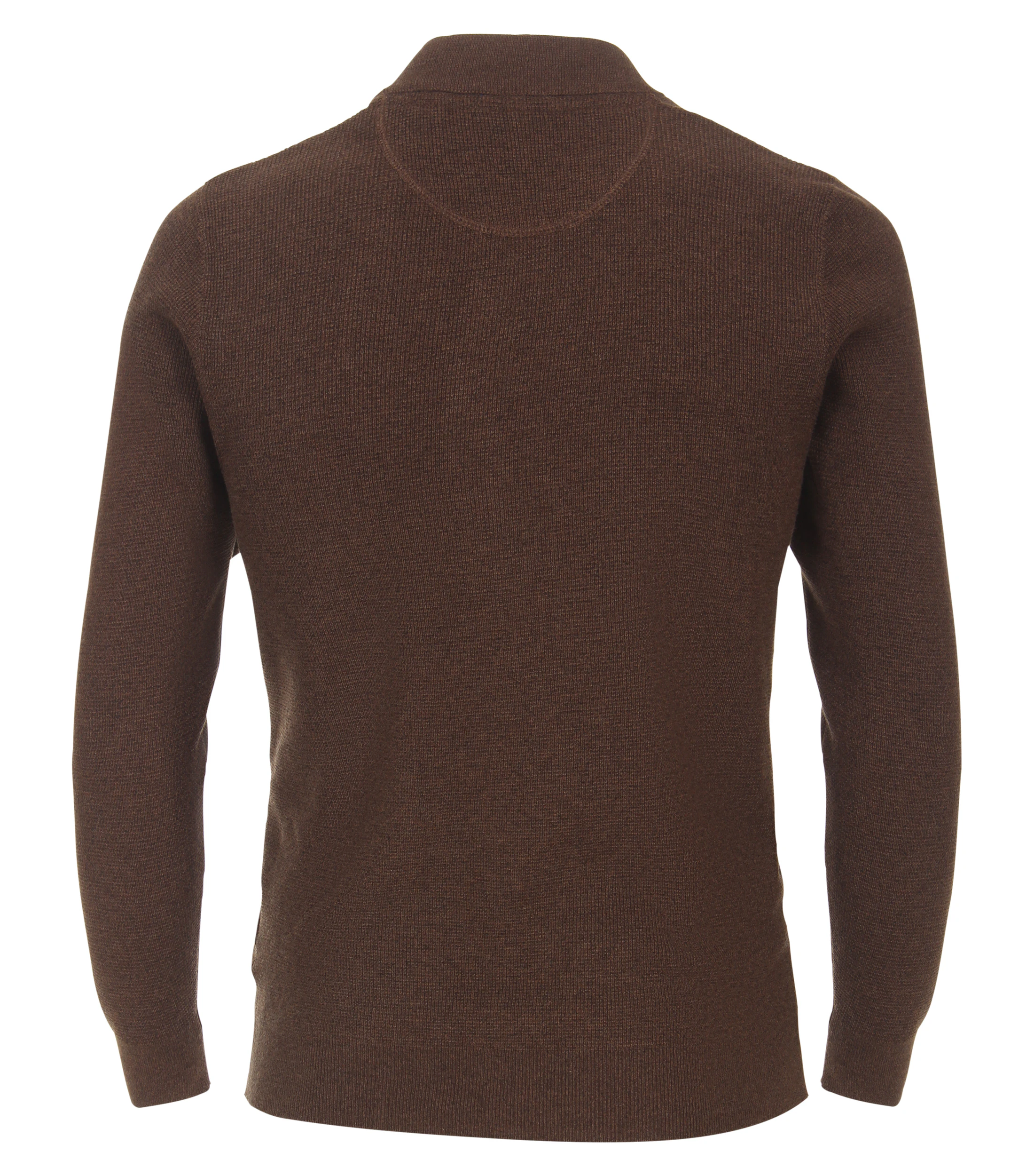 Strickjacke im unifarbenen Design in der Farbe Braun