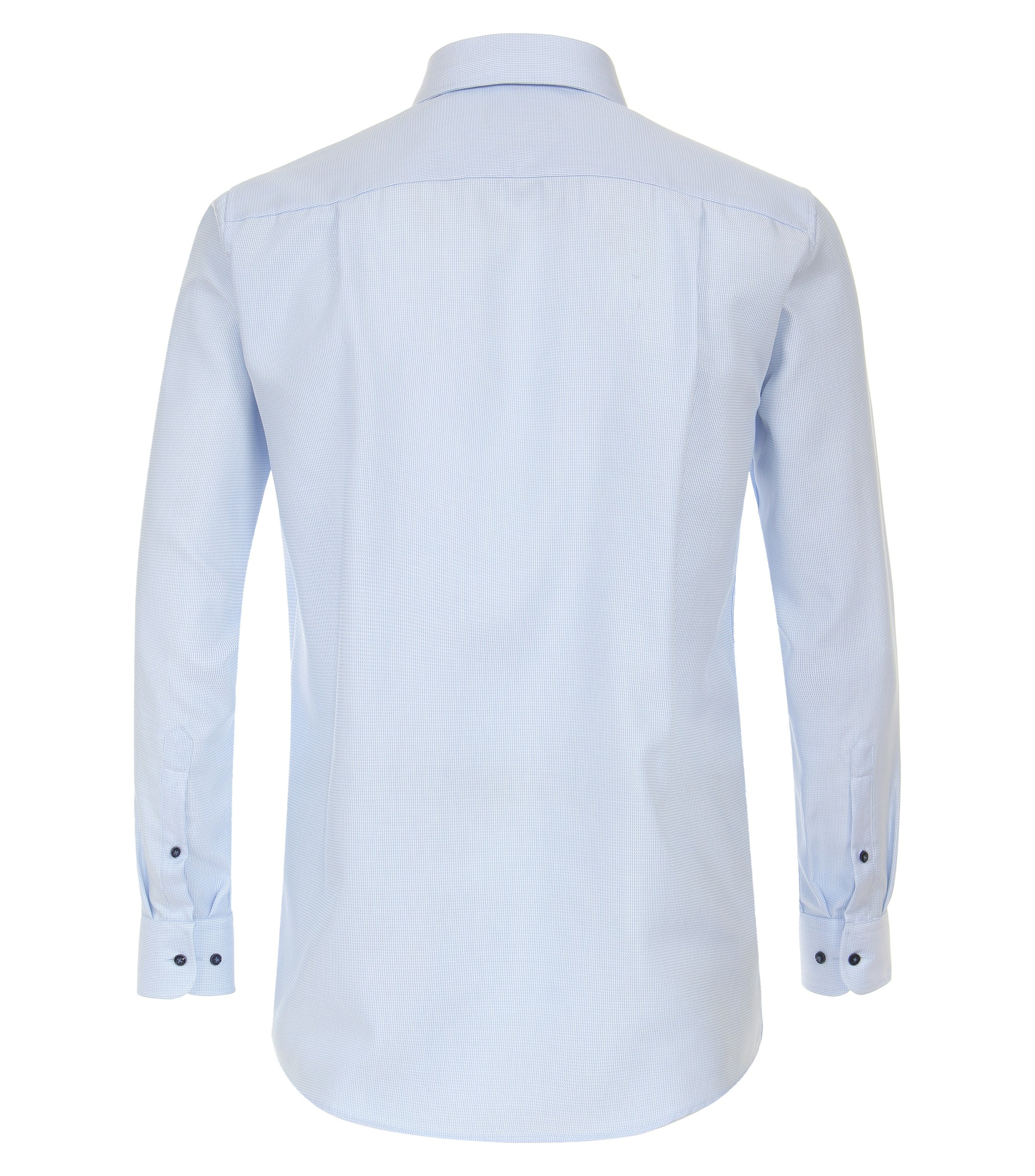 Ein Businesshemd im uni Muster in der Farbe Hellblau
