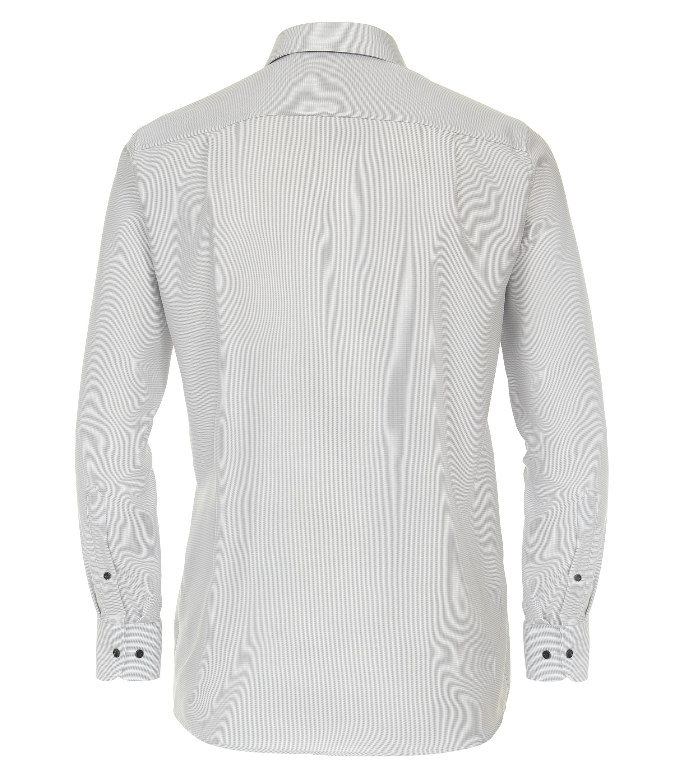 Ein Businesshemd im uni Muster in der Farbe Hellgrau