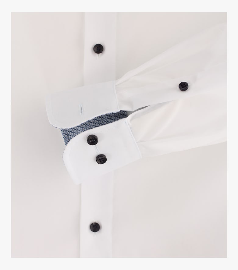 Businesshemd extra langer Arm 69cm in Weiß Modern Fit - CASAMODA