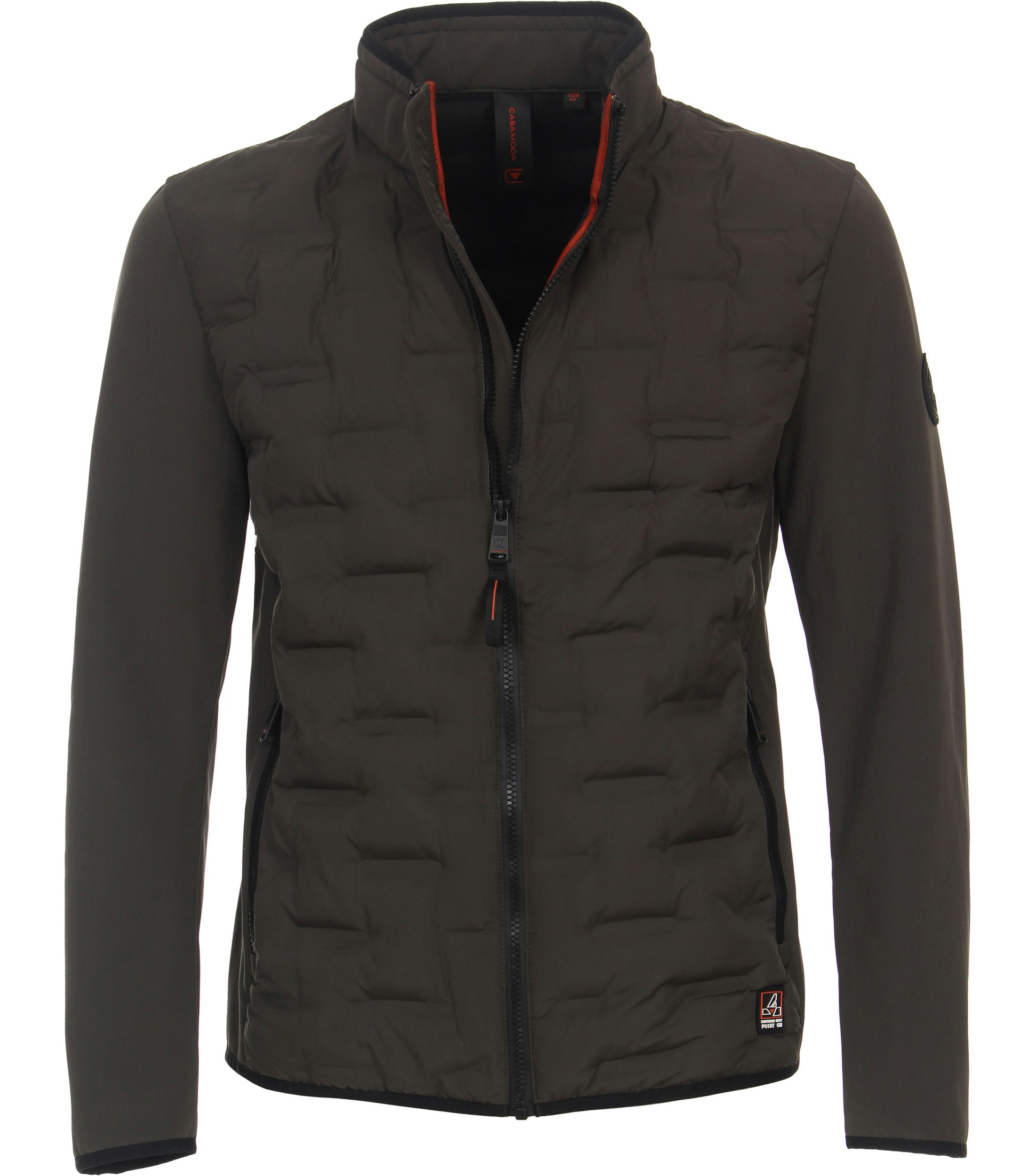 Materialmixjacke