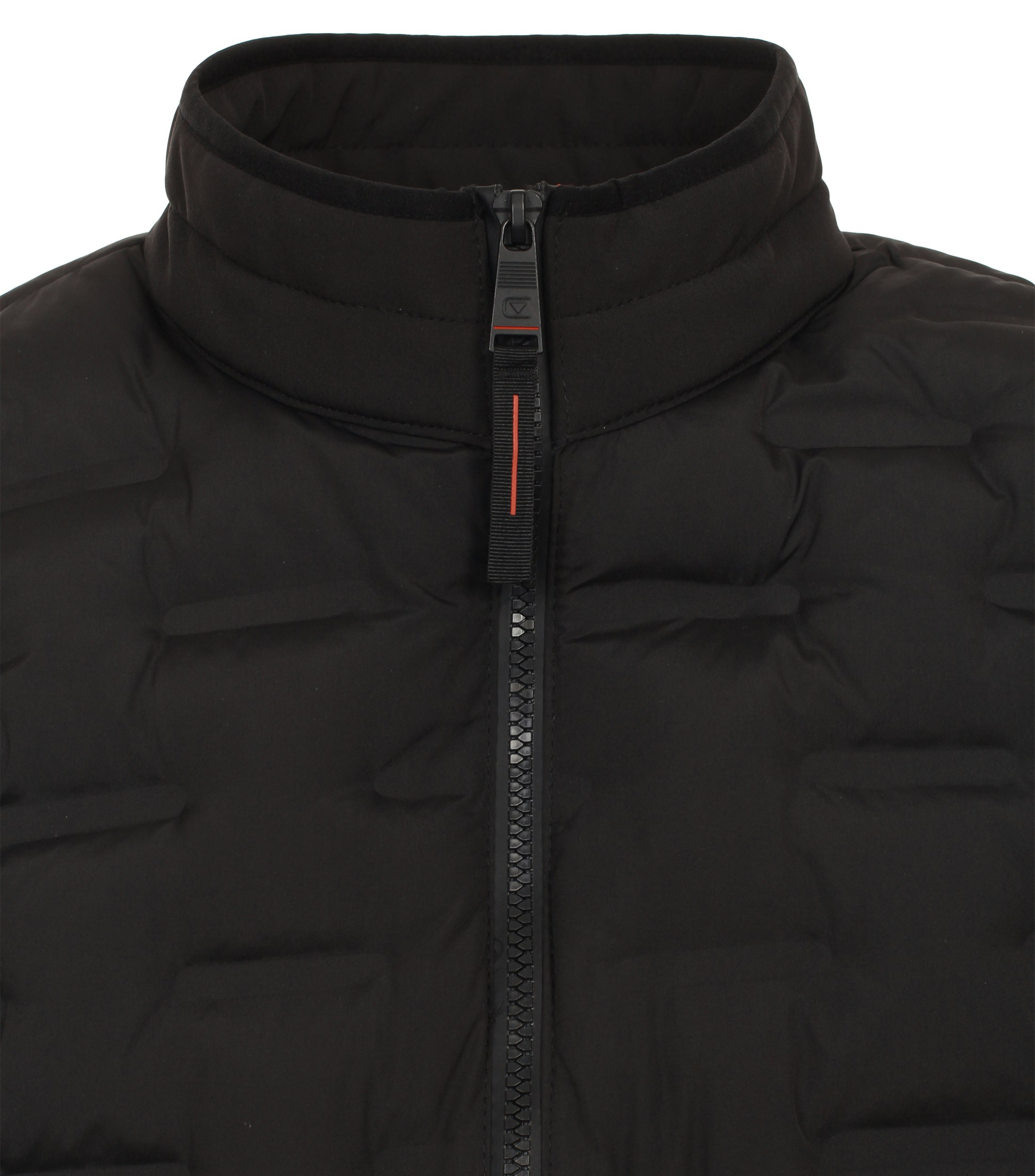 Ein Weste im uni Muster in der Farbe Schwarz