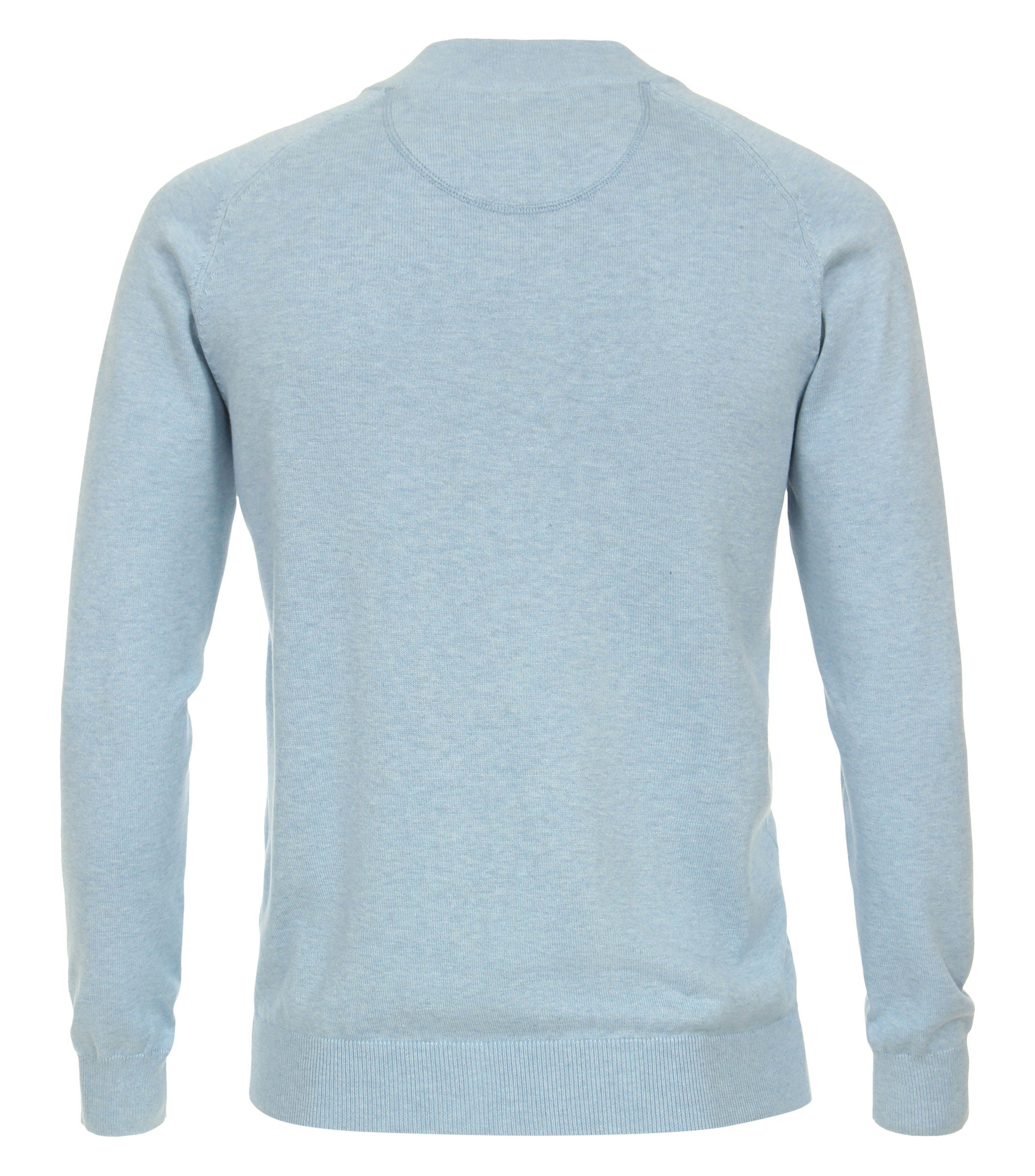 Strickjacke im unifarbenen Design in der Farbe helles Himmelblau