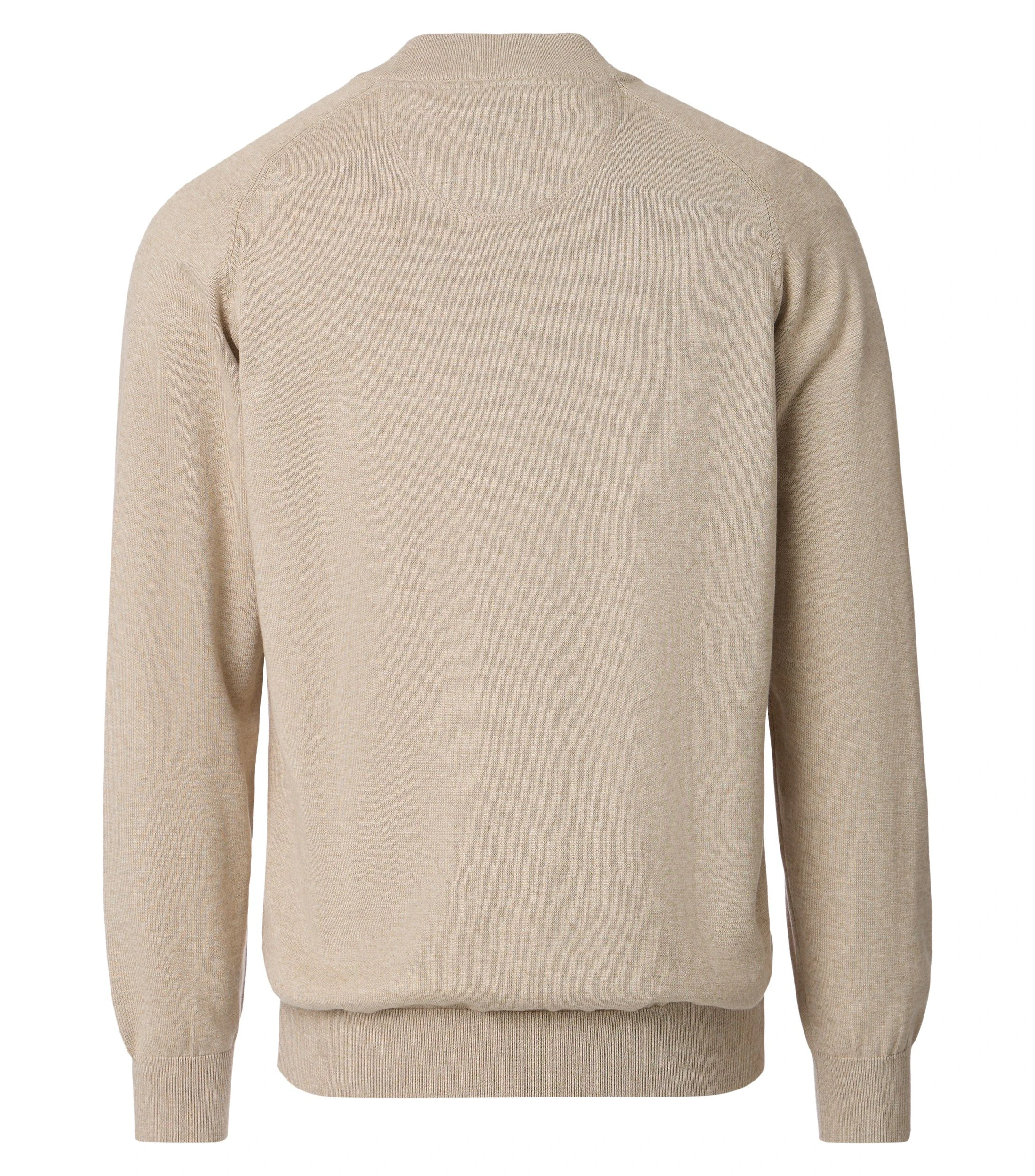 Strickjacke im unifarbenen Design in der Farbe Hellbeige