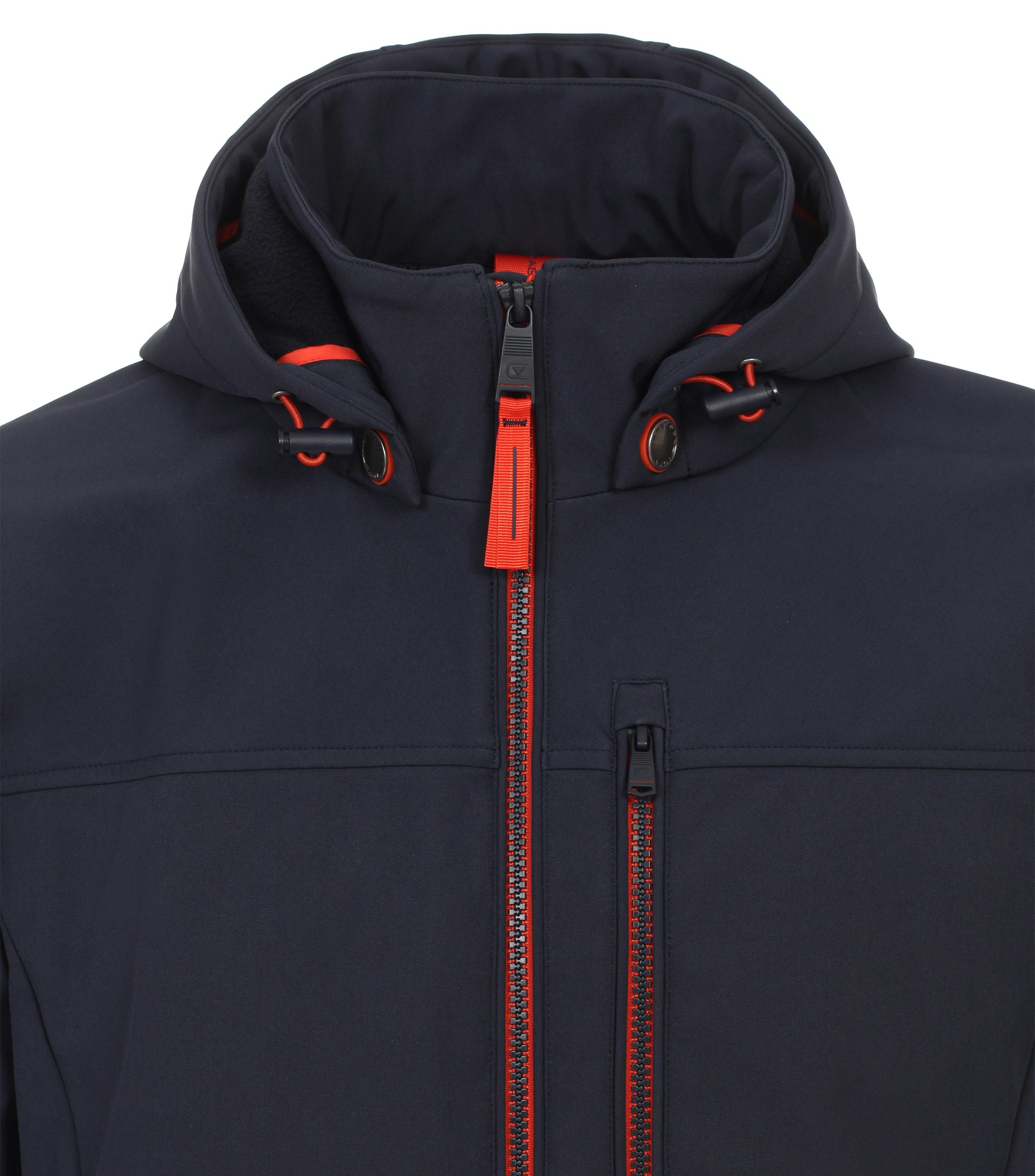 Ein Jacke im uni Muster in der Farbe Dunkelblau