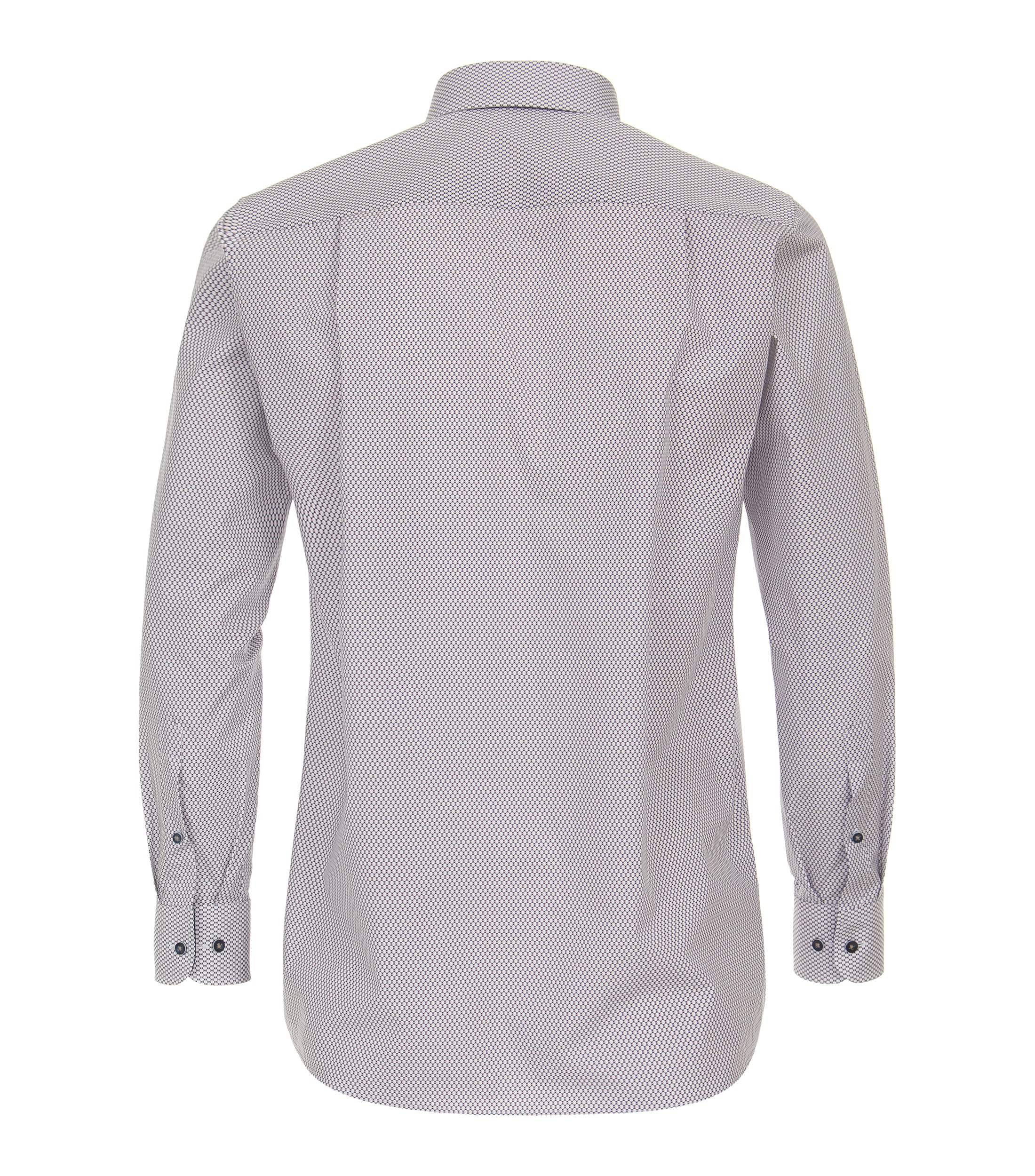 Ein Businesshemd im Print Muster in der Farbe Dunkelblau