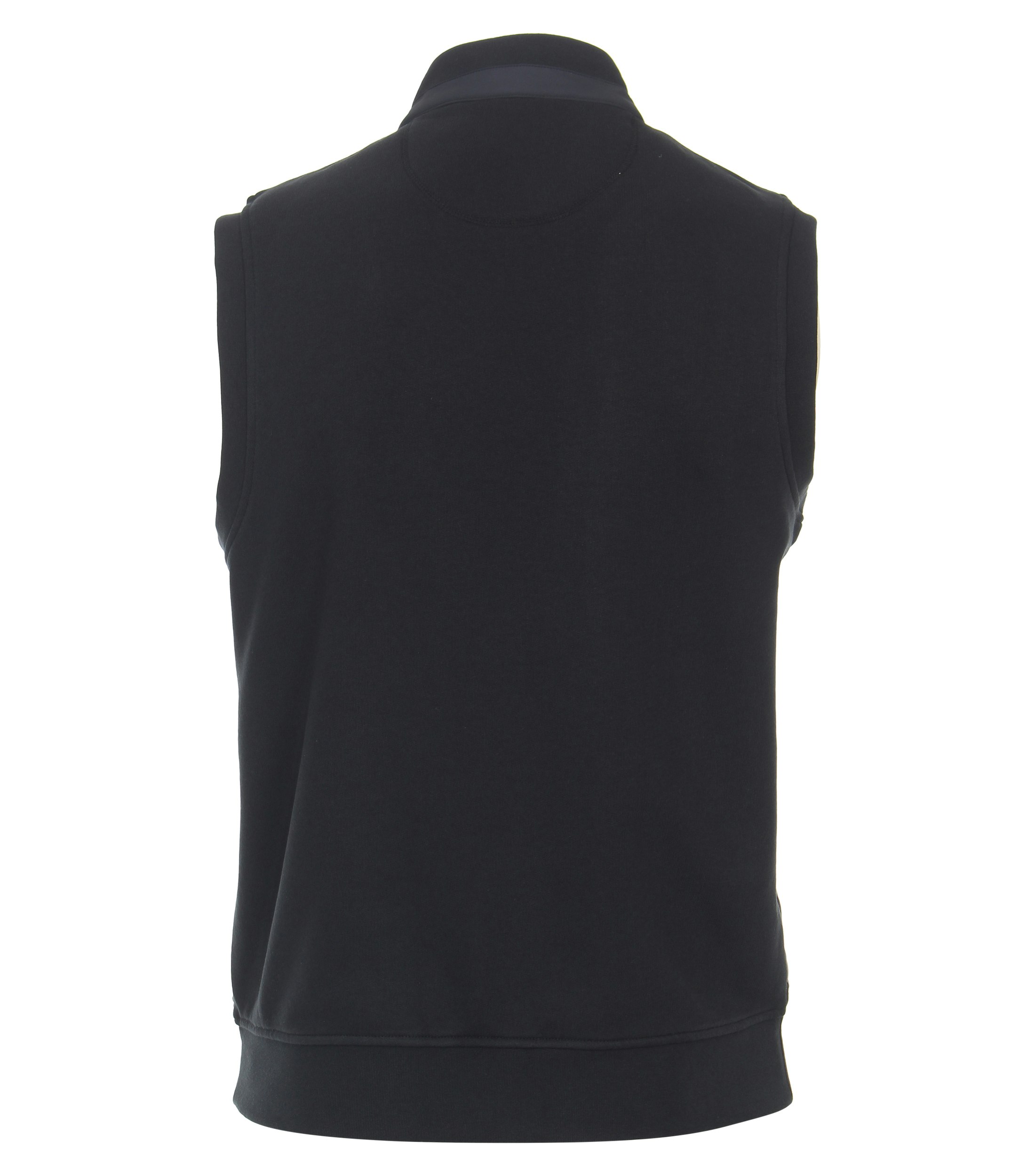 Ein Sweatweste im uni Muster in der Farbe Dunkelblau