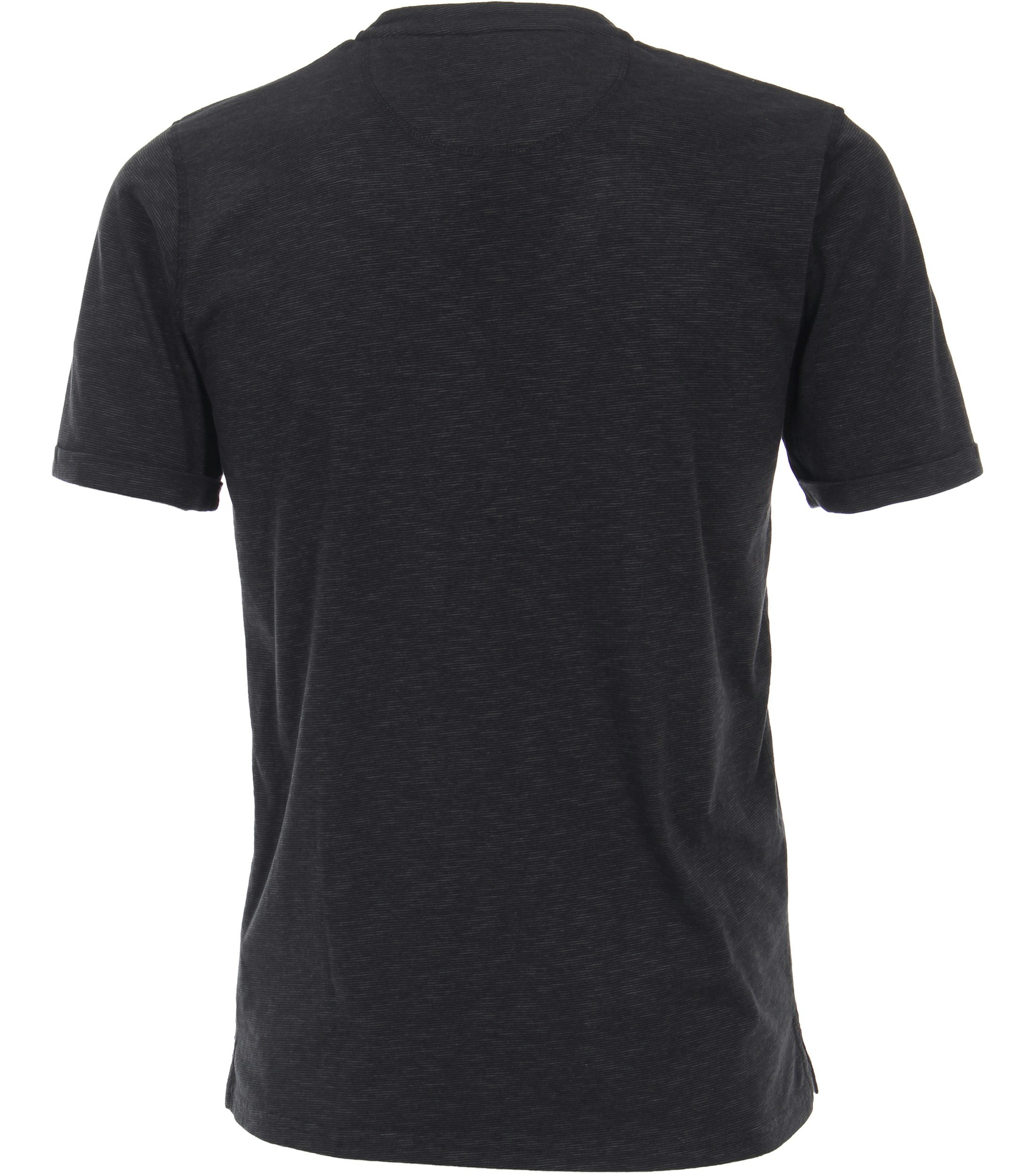 Ein T-Shirt im uni Muster in der Farbe Dunkelgrün