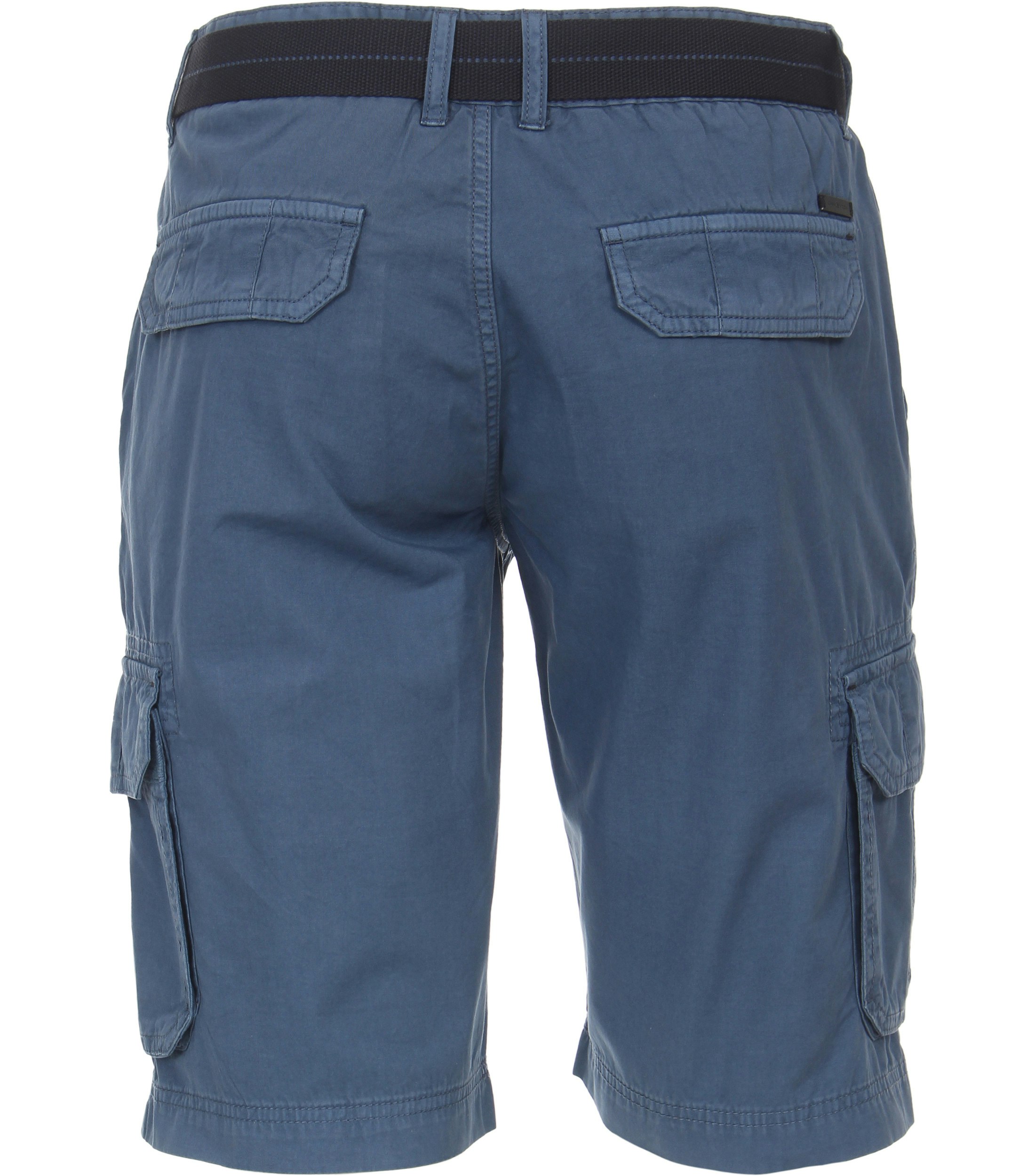 Ein Shorts im uni Muster in der Farbe Mittelblau