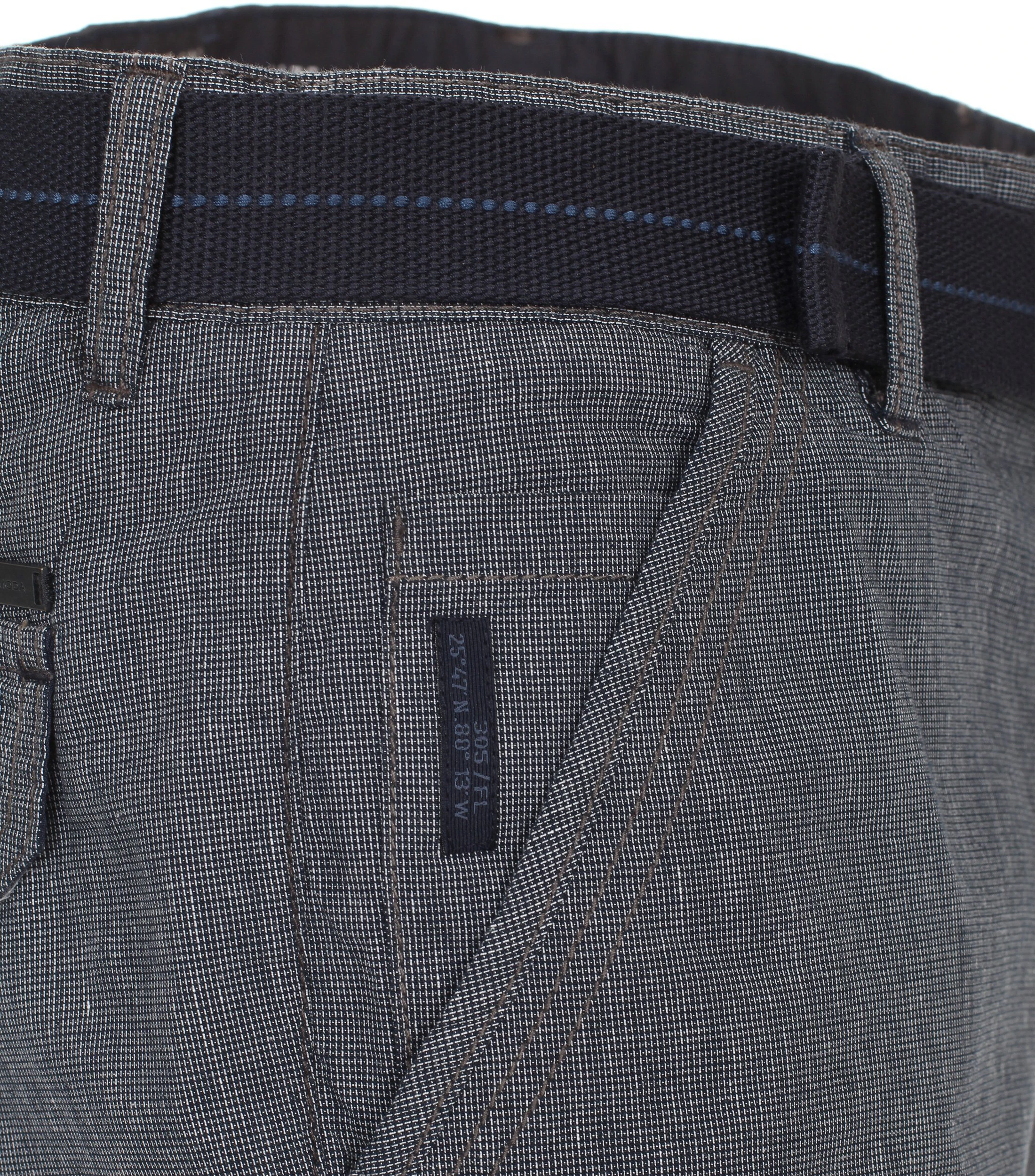 Shorts im unifarbenen Design in der Farbe graues Mittelblau
