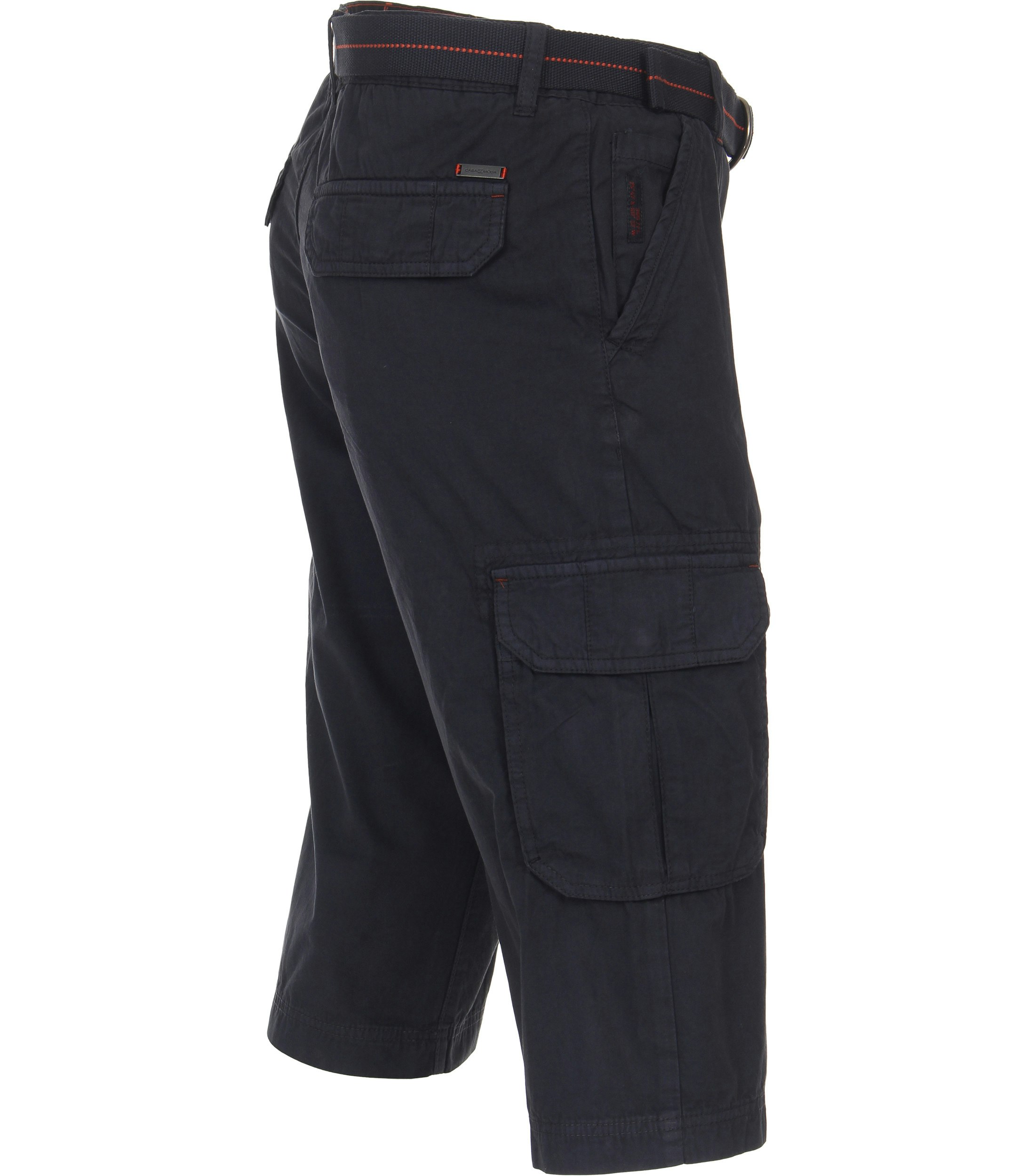 Ein Shorts im uni Muster in der Farbe Dunkelblau