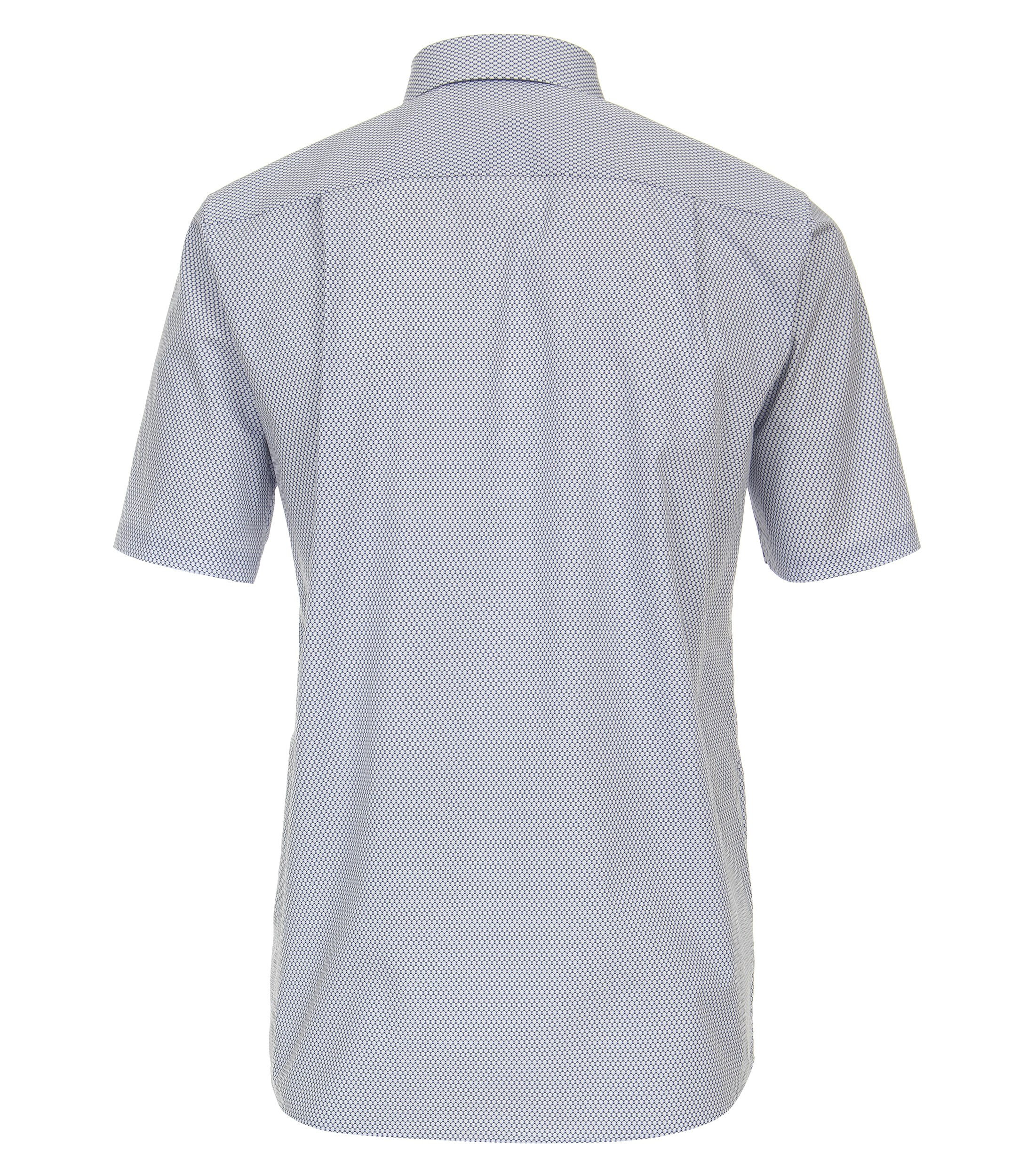 Ein Businesshemd im Print Muster in der Farbe Dunkelblau