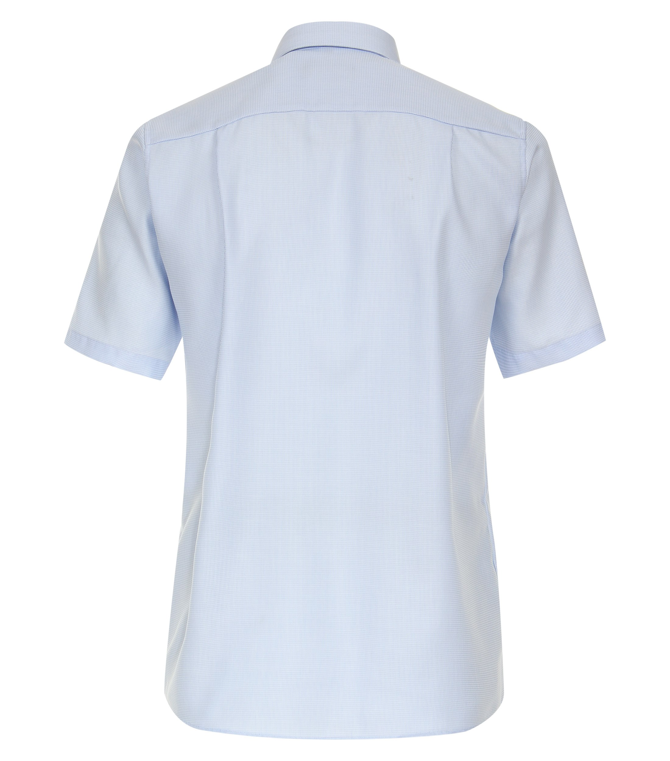 Ein Businesshemd im uni Muster in der Farbe Hellblau
