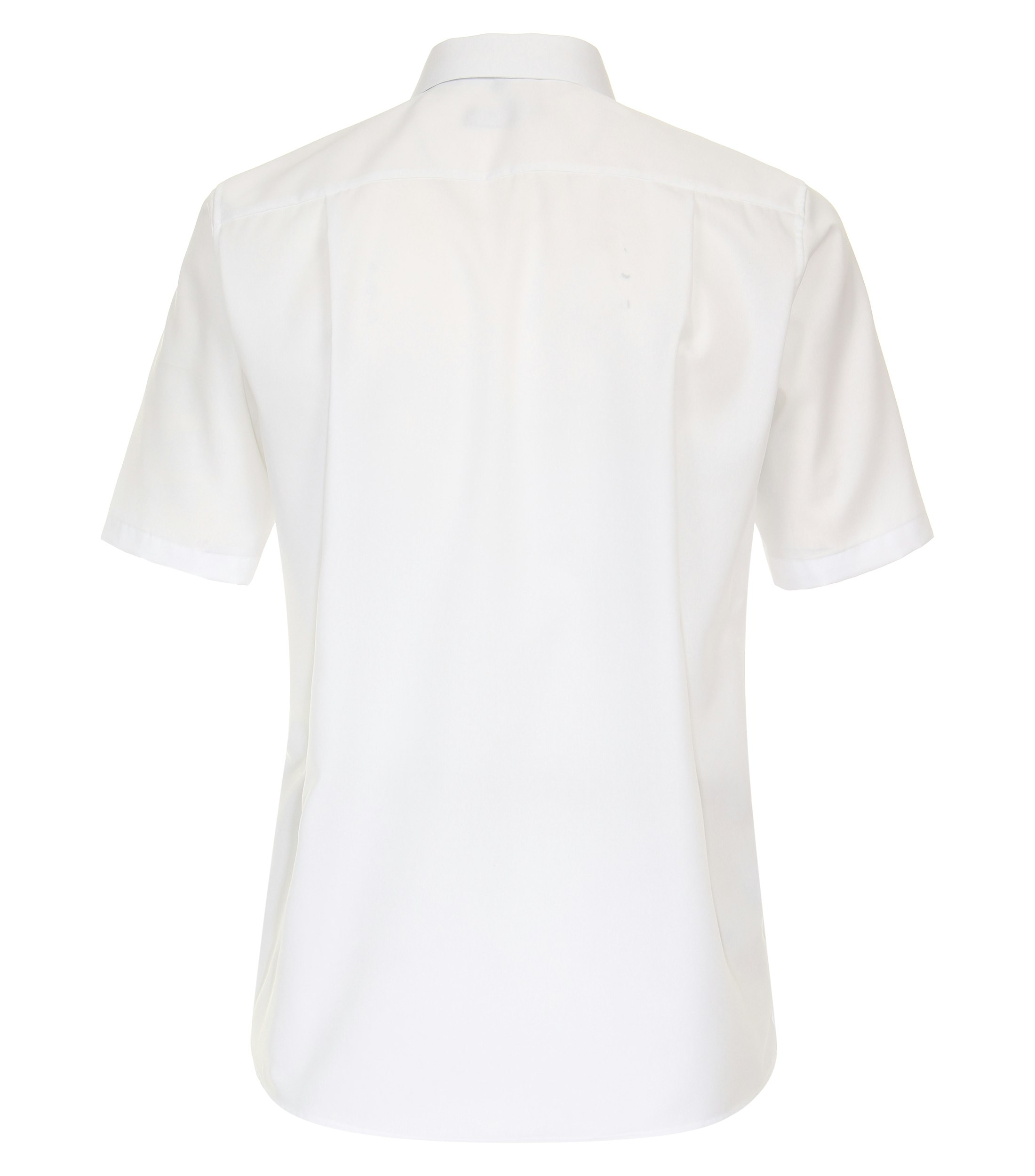 Ein Businesshemd im uni Muster in der Farbe Weiß