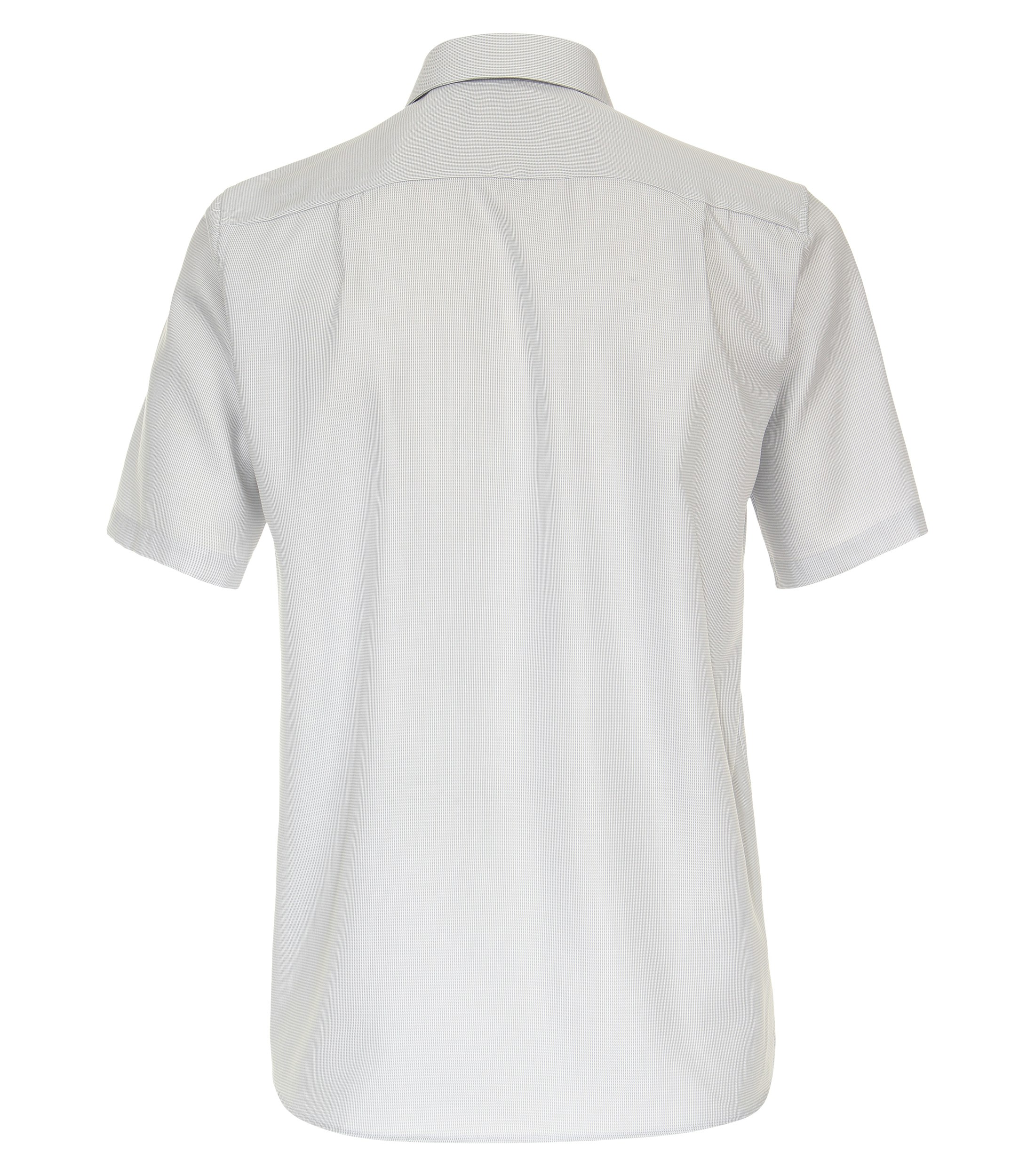 Ein Businesshemd im uni Muster in der Farbe Hellgrau