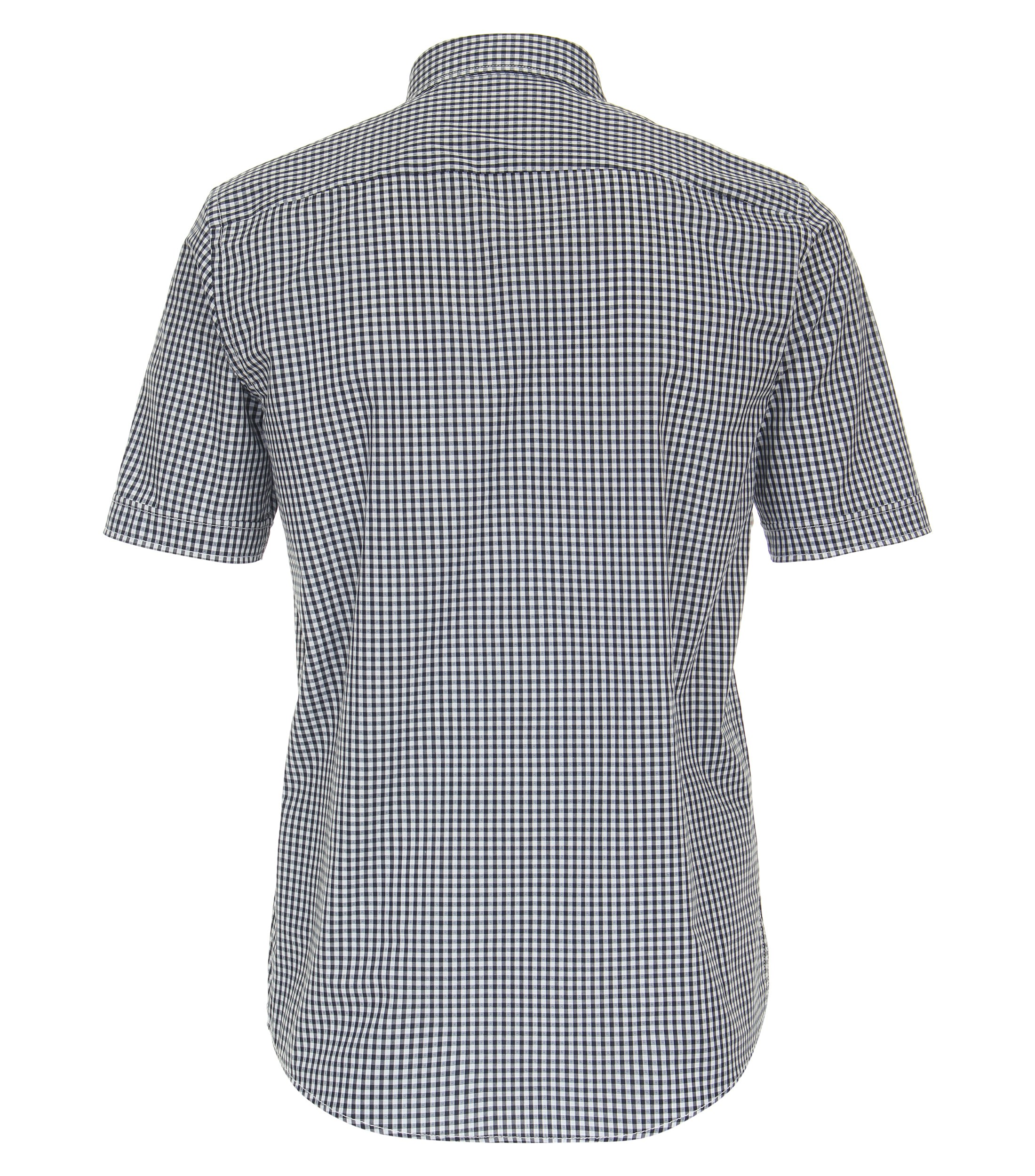 Ein Freizeithemd im kariert Muster in der Farbe Dunkelblau