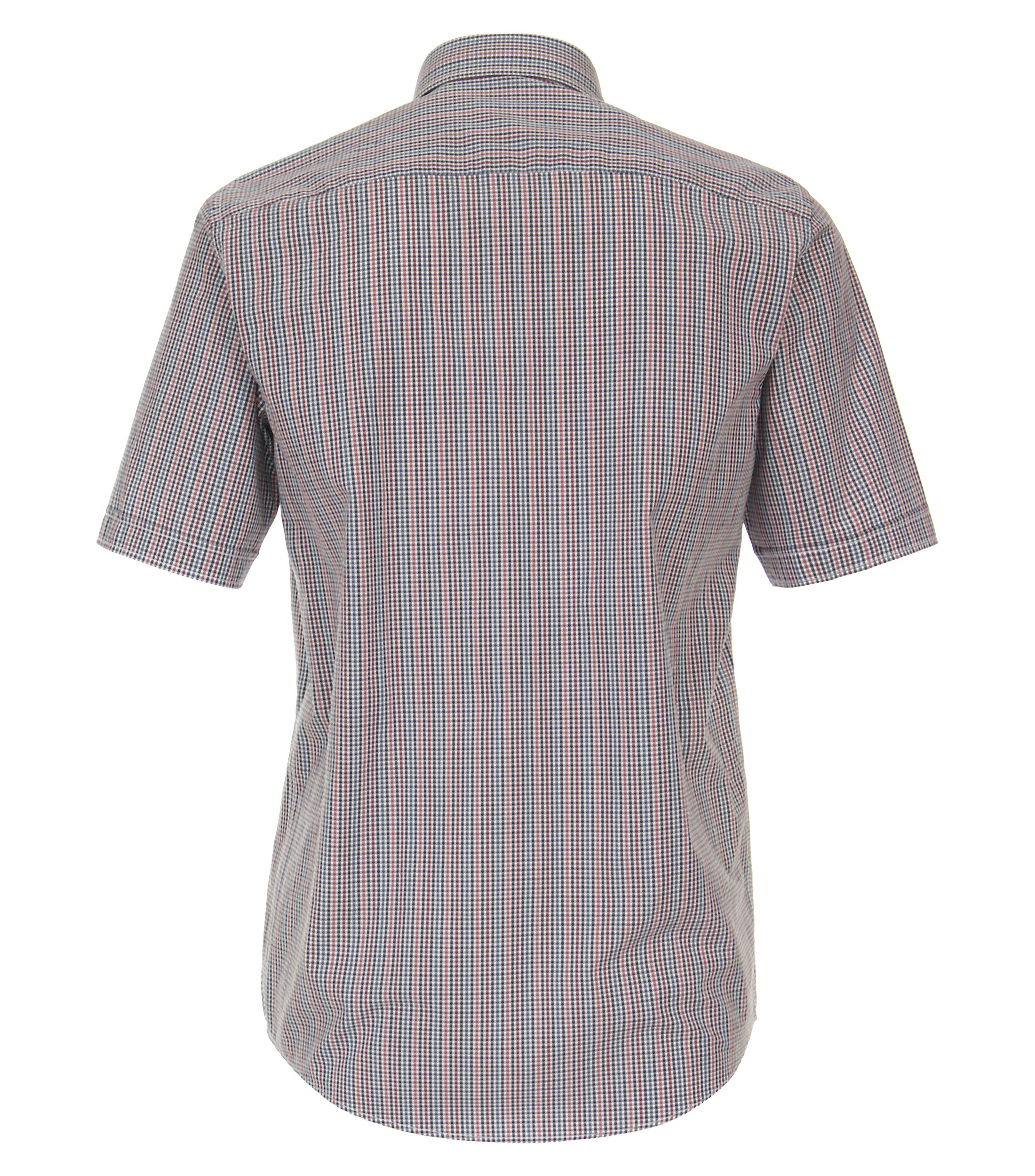 Ein Freizeithemd im kariert Muster in der Farbe Hellrot