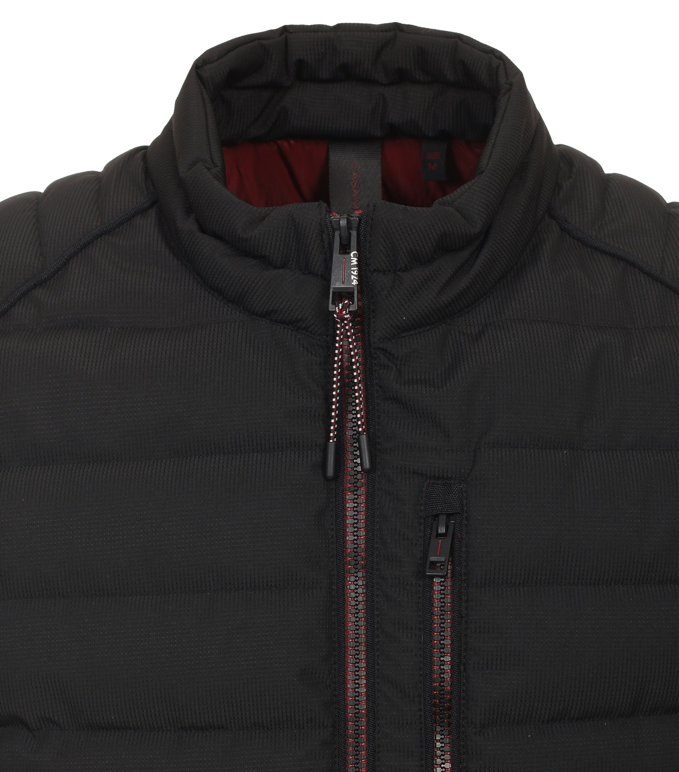 Ein Jacke im uni Muster in der Farbe Schwarz