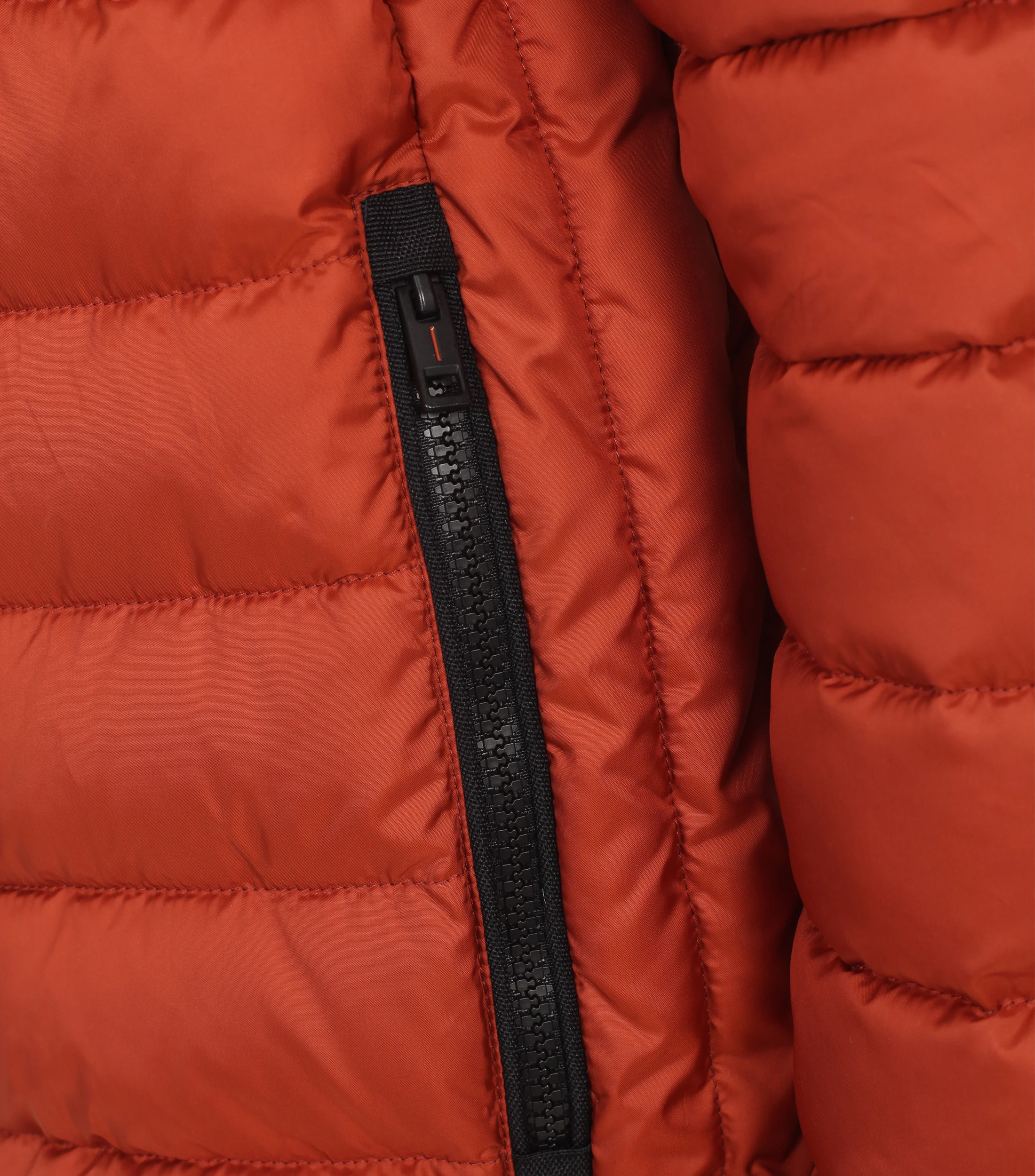 Steppjacke im unifarbenen Design in der Farbe Dunkelorange(484)