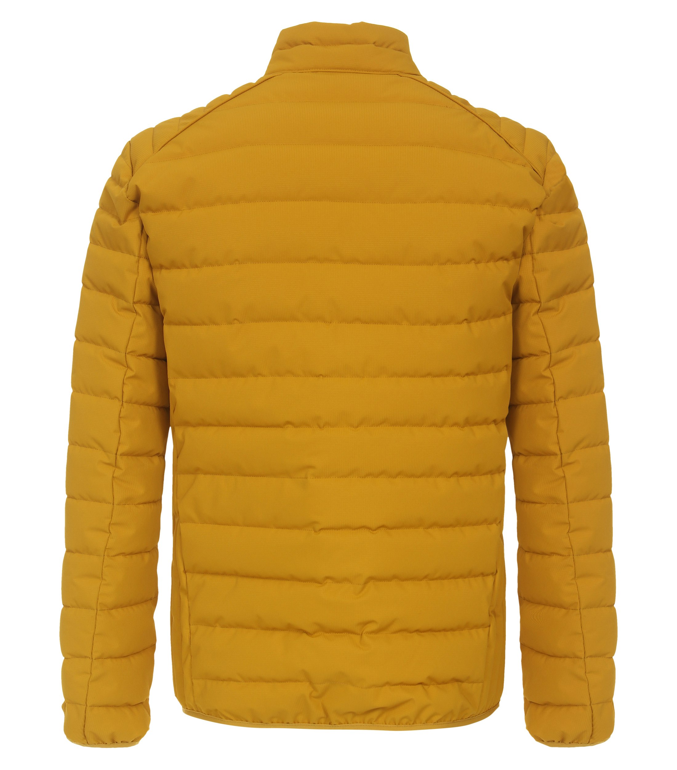 Ein Jacke im uni Muster in der Farbe Gelb