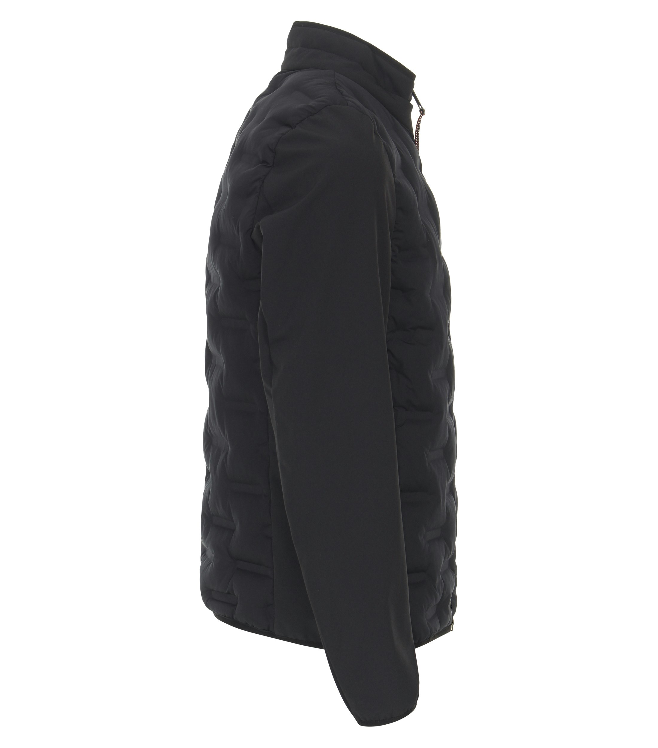 Ein Jacke im uni Muster in der Farbe Dunkelblau