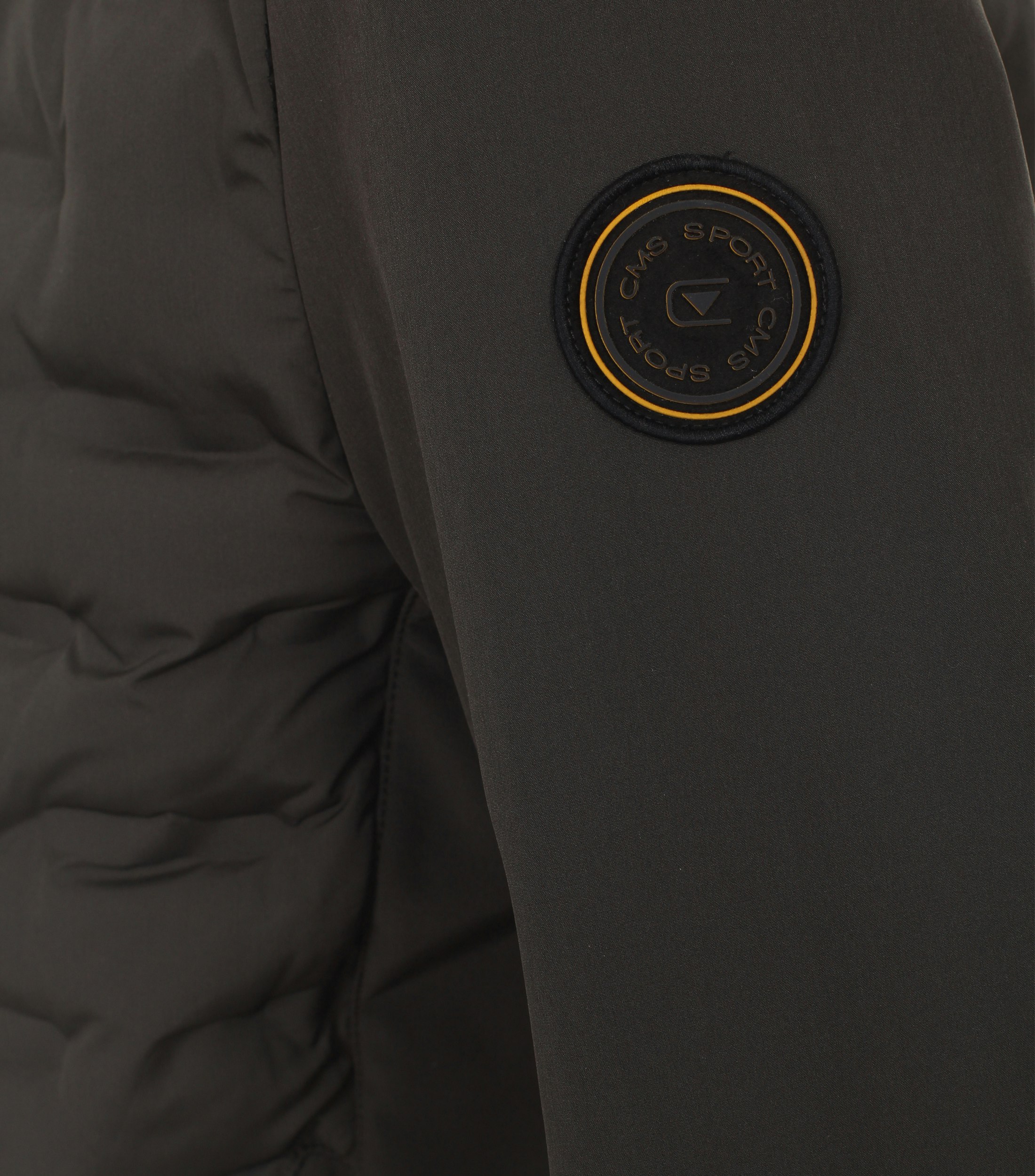 Ein Jacke im uni Muster in der Farbe Dunkelgrün