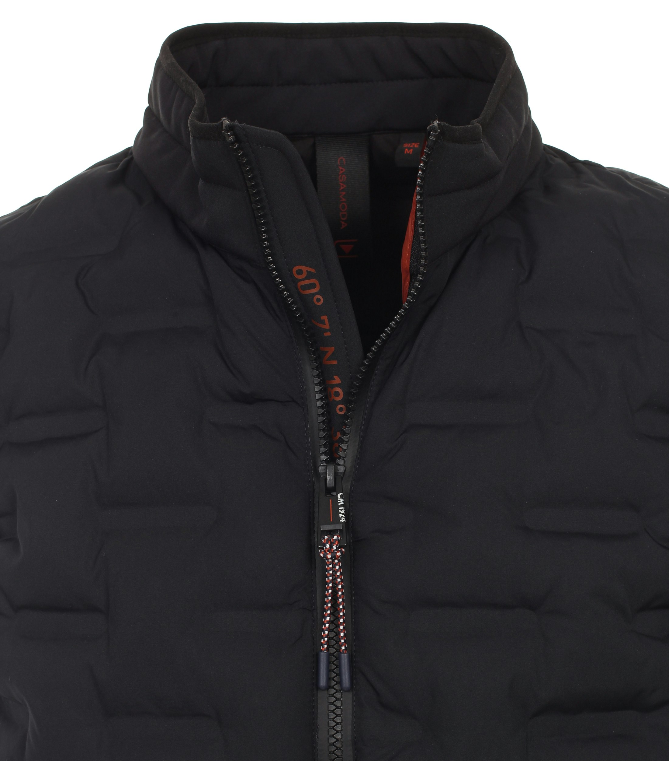 Ein Weste im uni Muster in der Farbe Dunkelblau