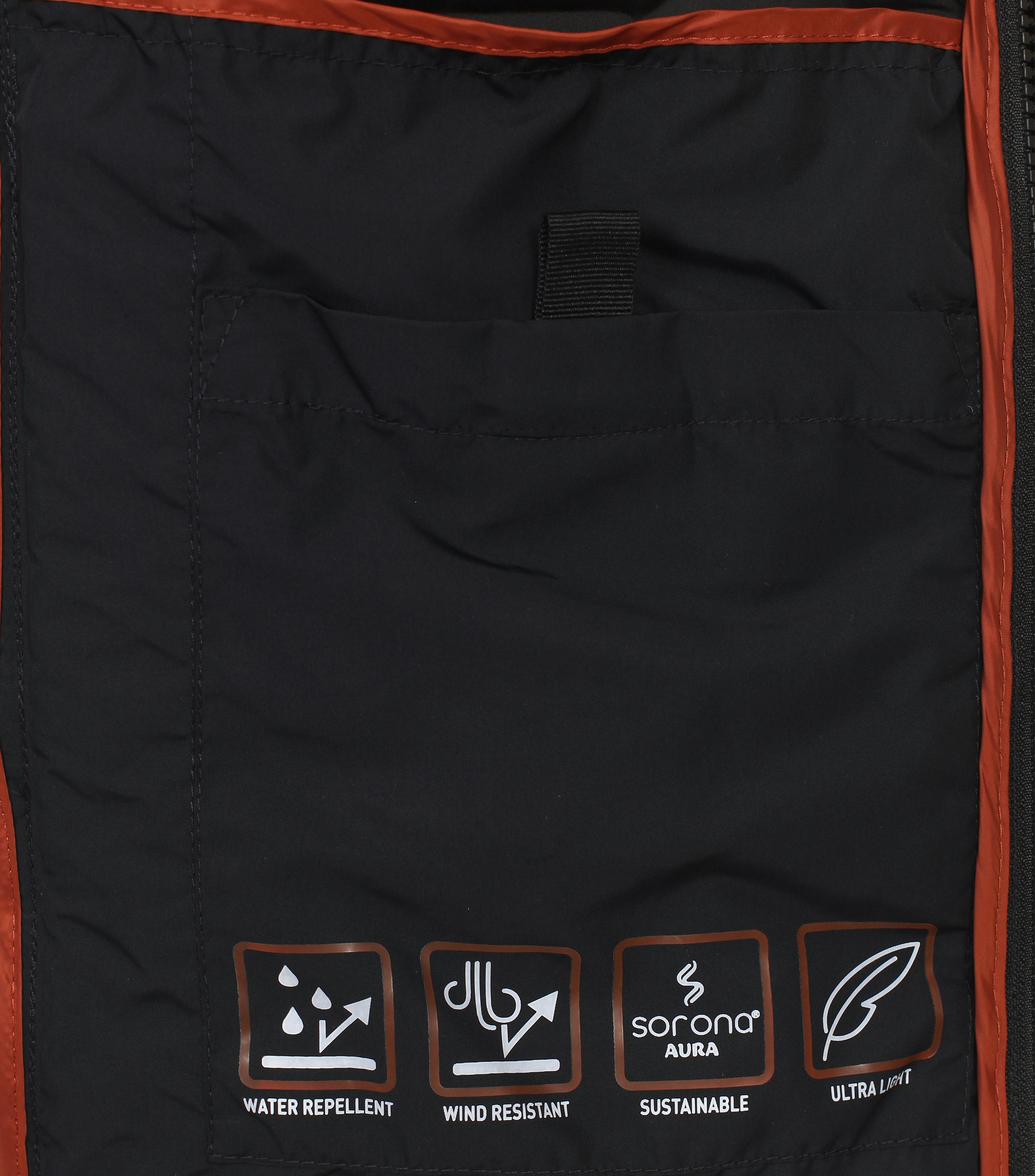 Ein Weste im uni Muster in der Farbe Dunkelblau