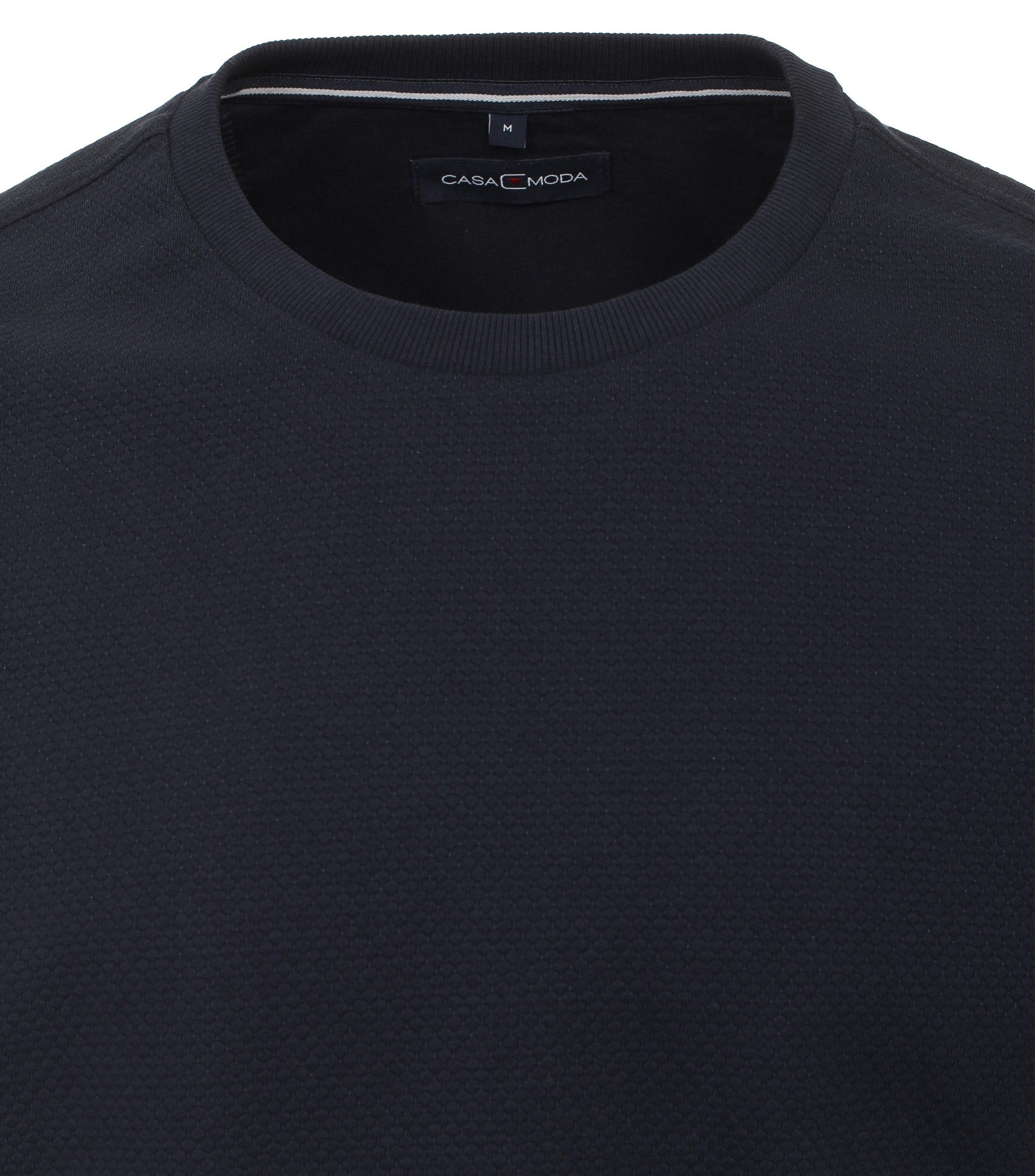 Ein Sweatshirt im uni Muster in der Farbe Dunkelblau