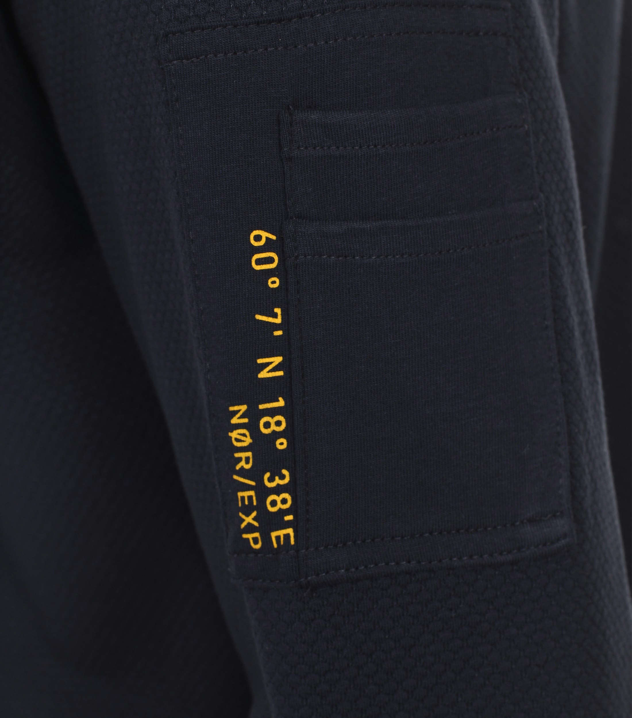 Ein Sweatshirt im uni Muster in der Farbe Dunkelblau