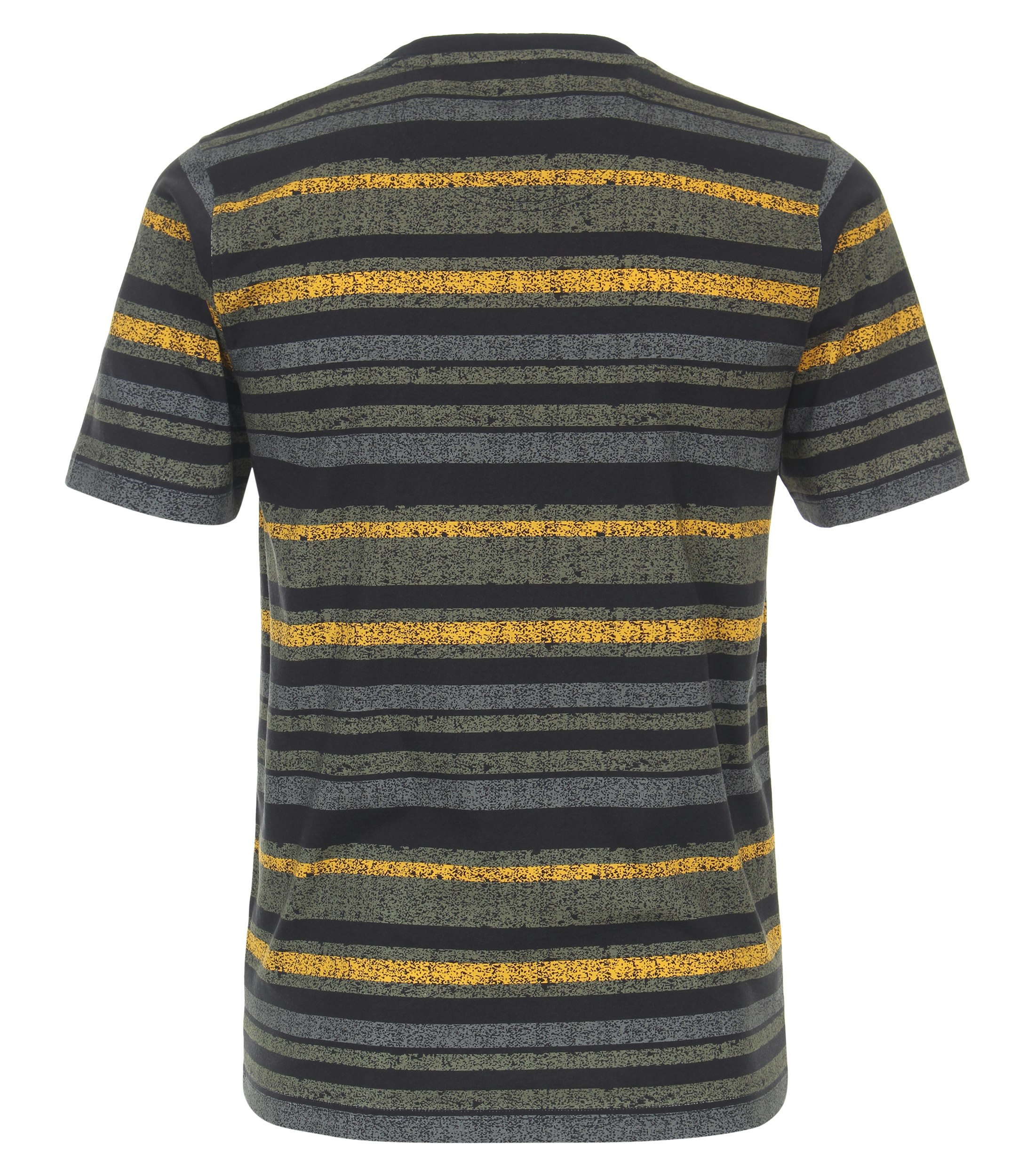 Ein T-Shirt im uni Muster in der Farbe graues Dunkelblau