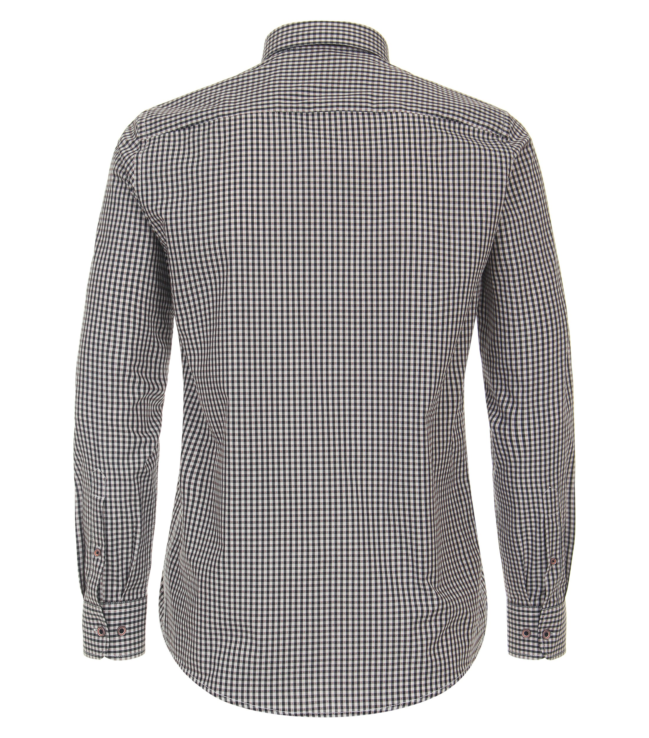 Ein Freizeithemd im kariert Muster in der Farbe Dunkelblau
