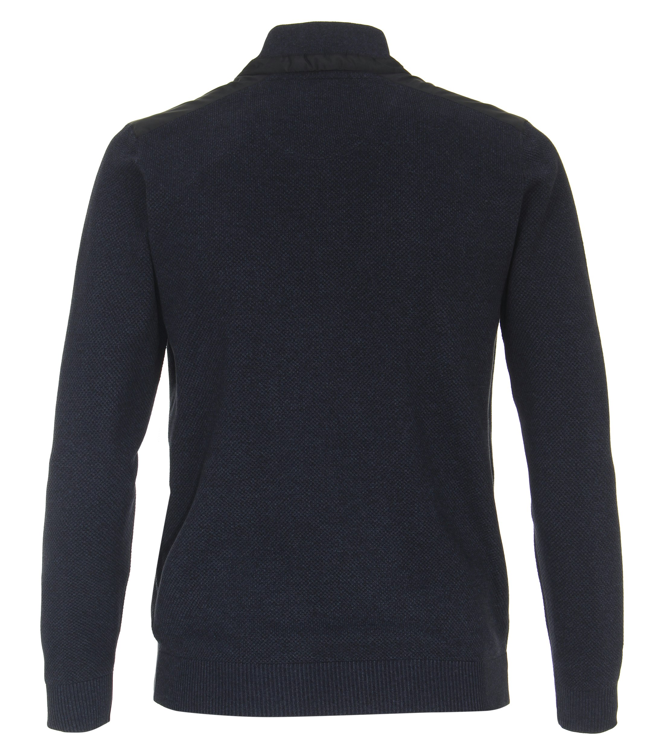 Ein Troyer im uni Muster in der Farbe Dunkelblau