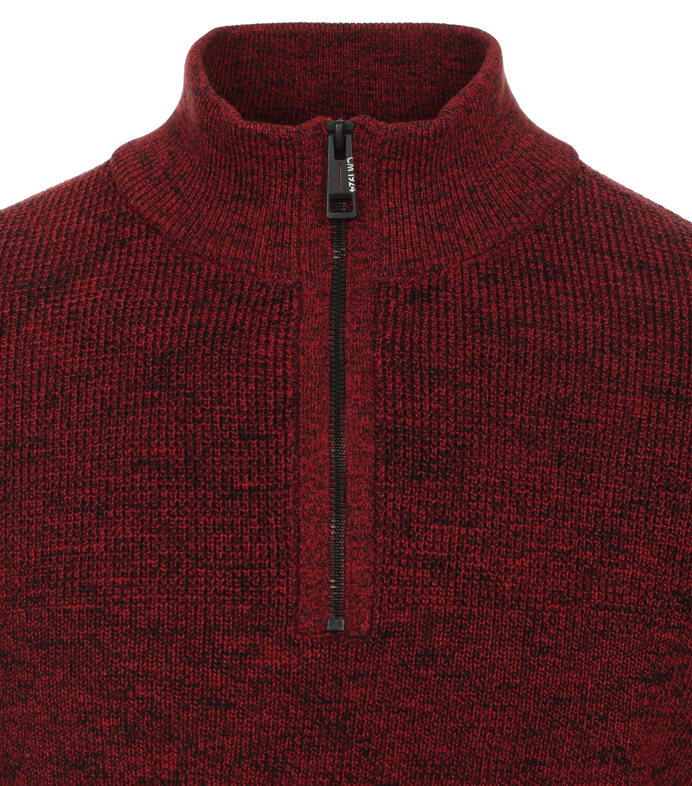 Ein Troyer im uni Muster in der Farbe Orange