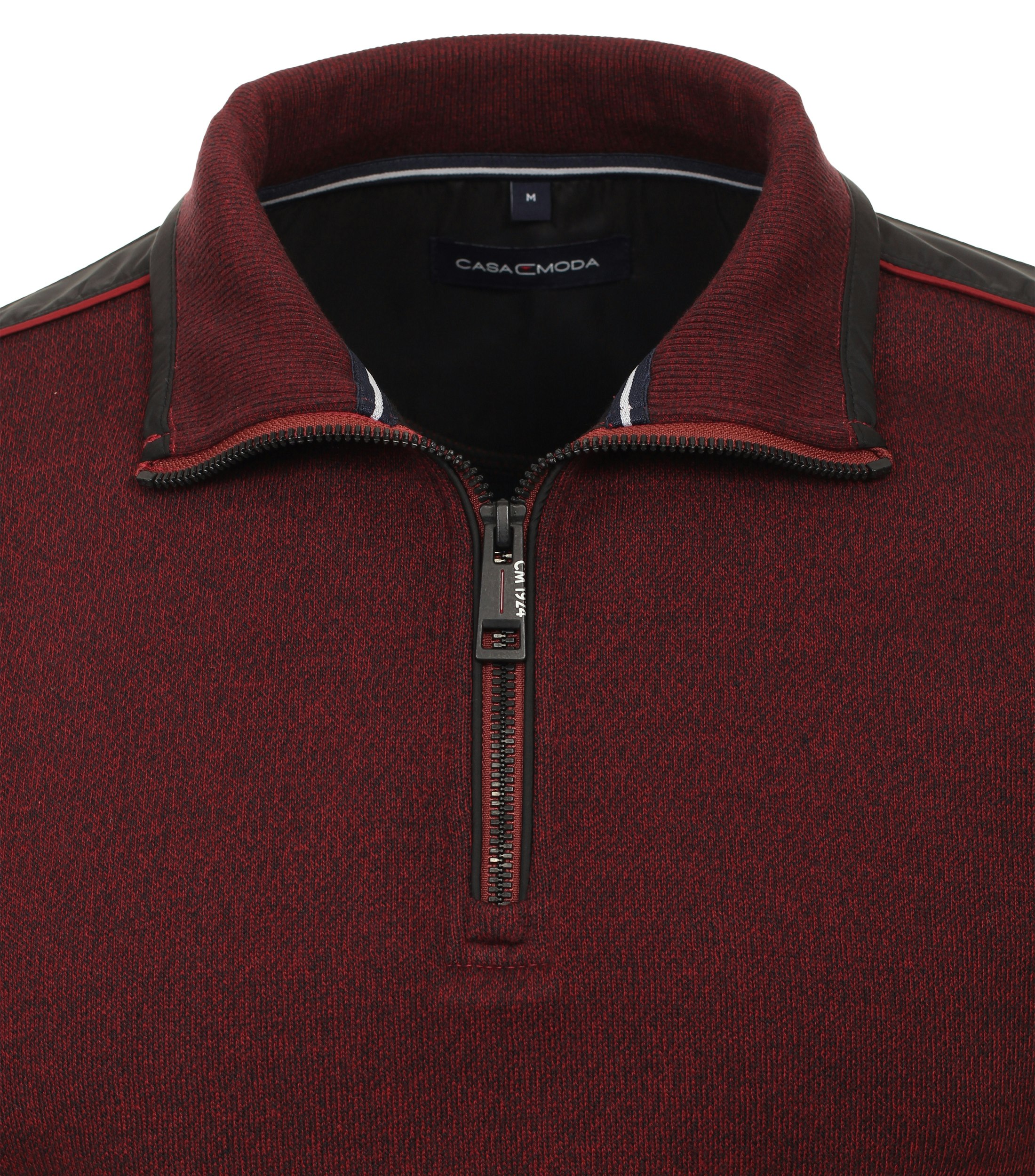 Ein Sweattroyer im uni Muster in der Farbe Orange