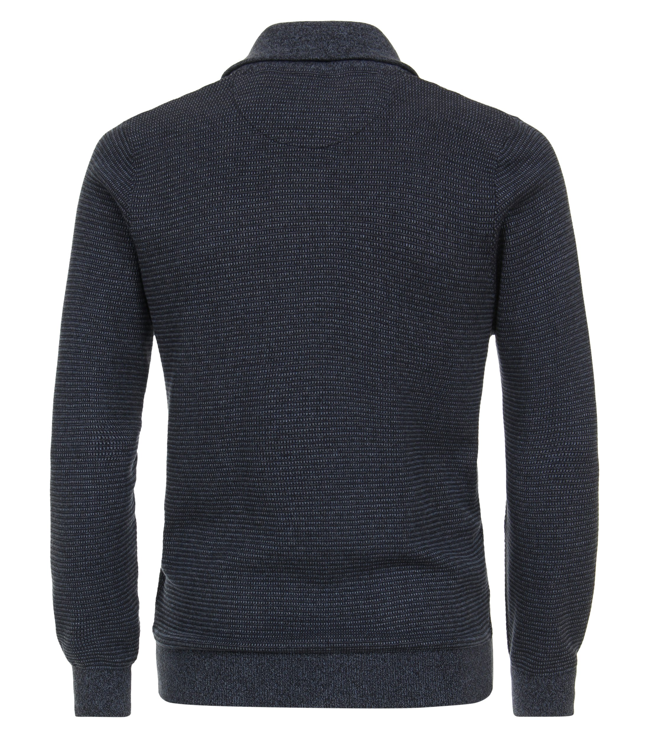 Ein Troyer im uni Muster in der Farbe Dunkelblau