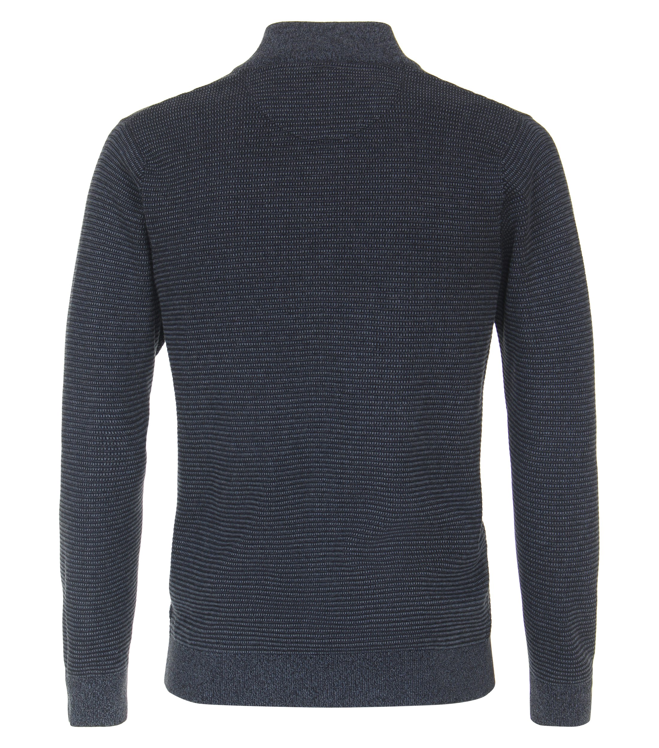 Ein Strickjacke im uni Muster in der Farbe Dunkelblau