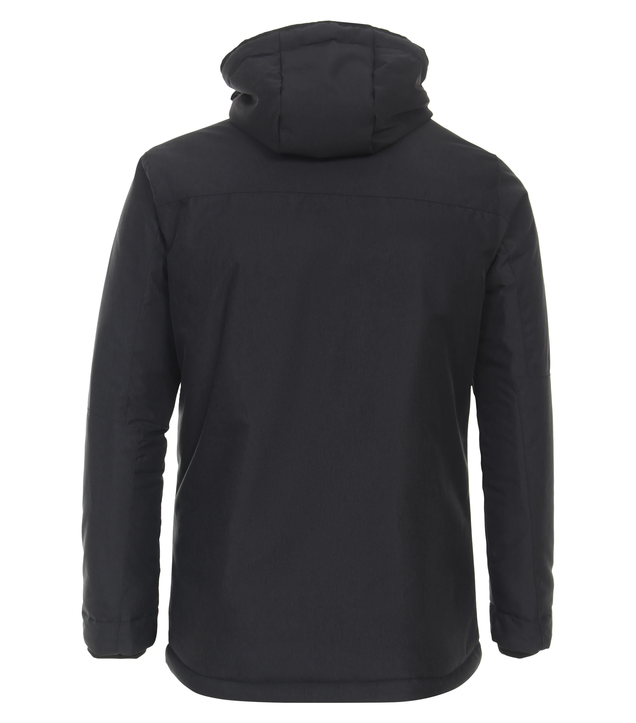 Steppjacke im unifarbenen Design in der Farbe graues Dunkelblau