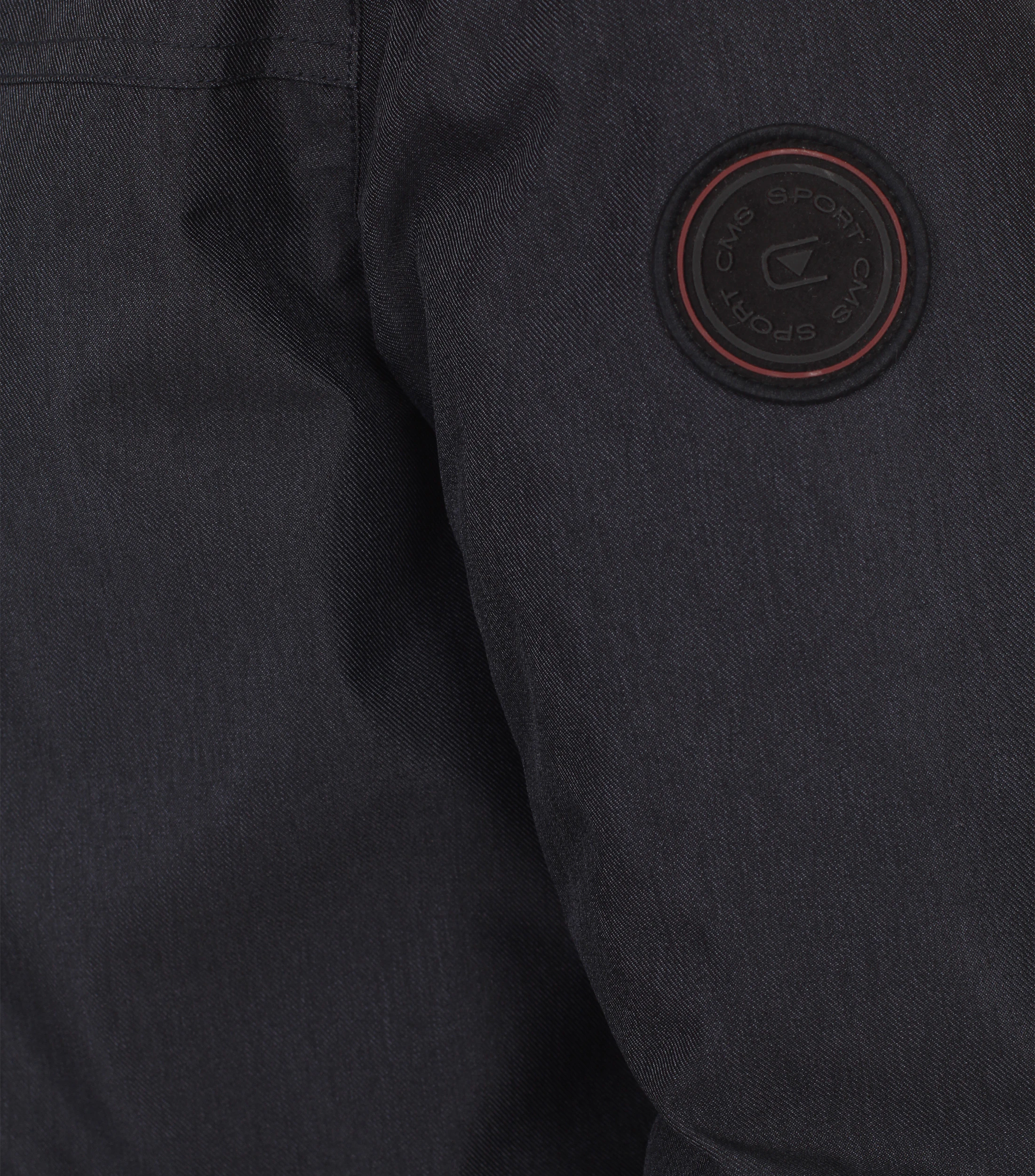 Steppjacke im unifarbenen Design in der Farbe graues Dunkelblau