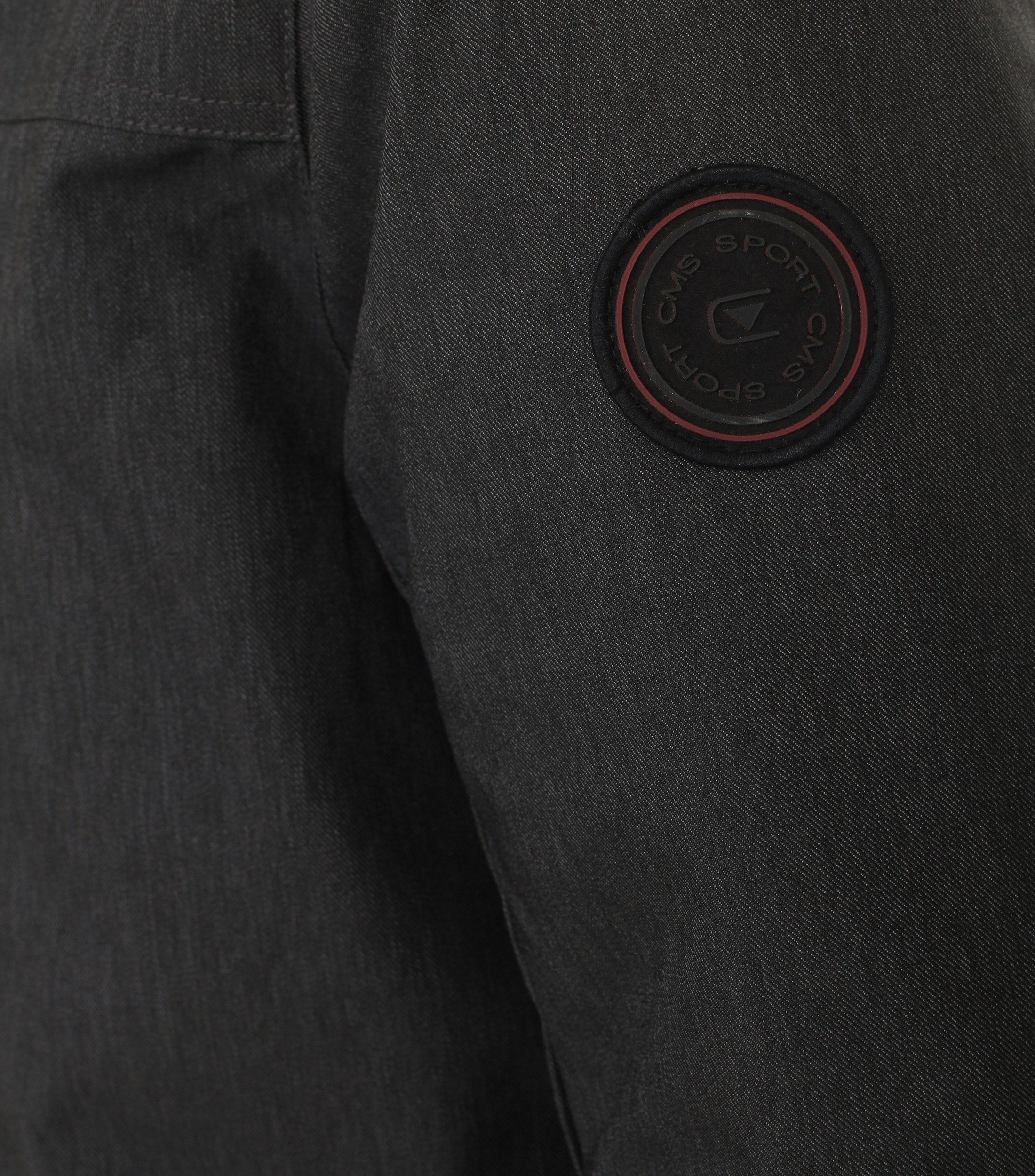 Ein Jacke im uni Muster in der Farbe Dunkelgrau