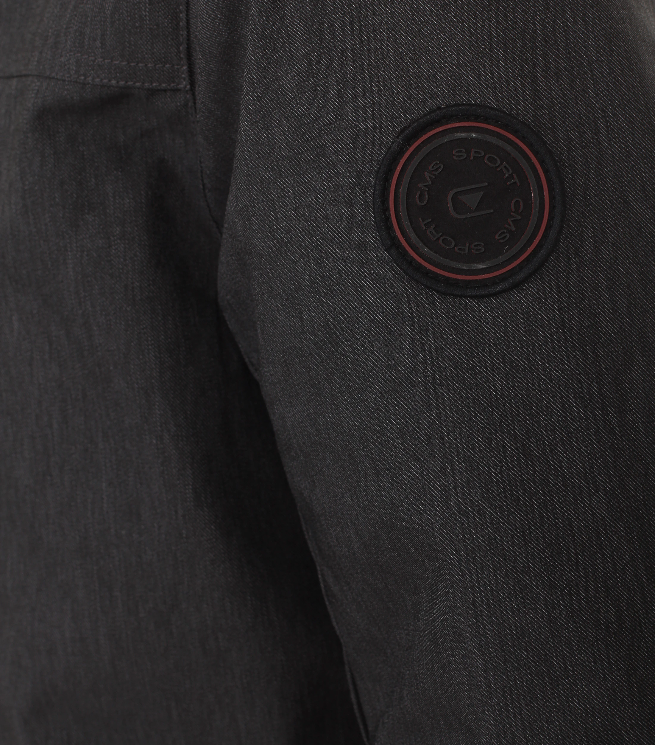 Steppjacke im unifarbenen Design in der Farbe Dunkelgrau