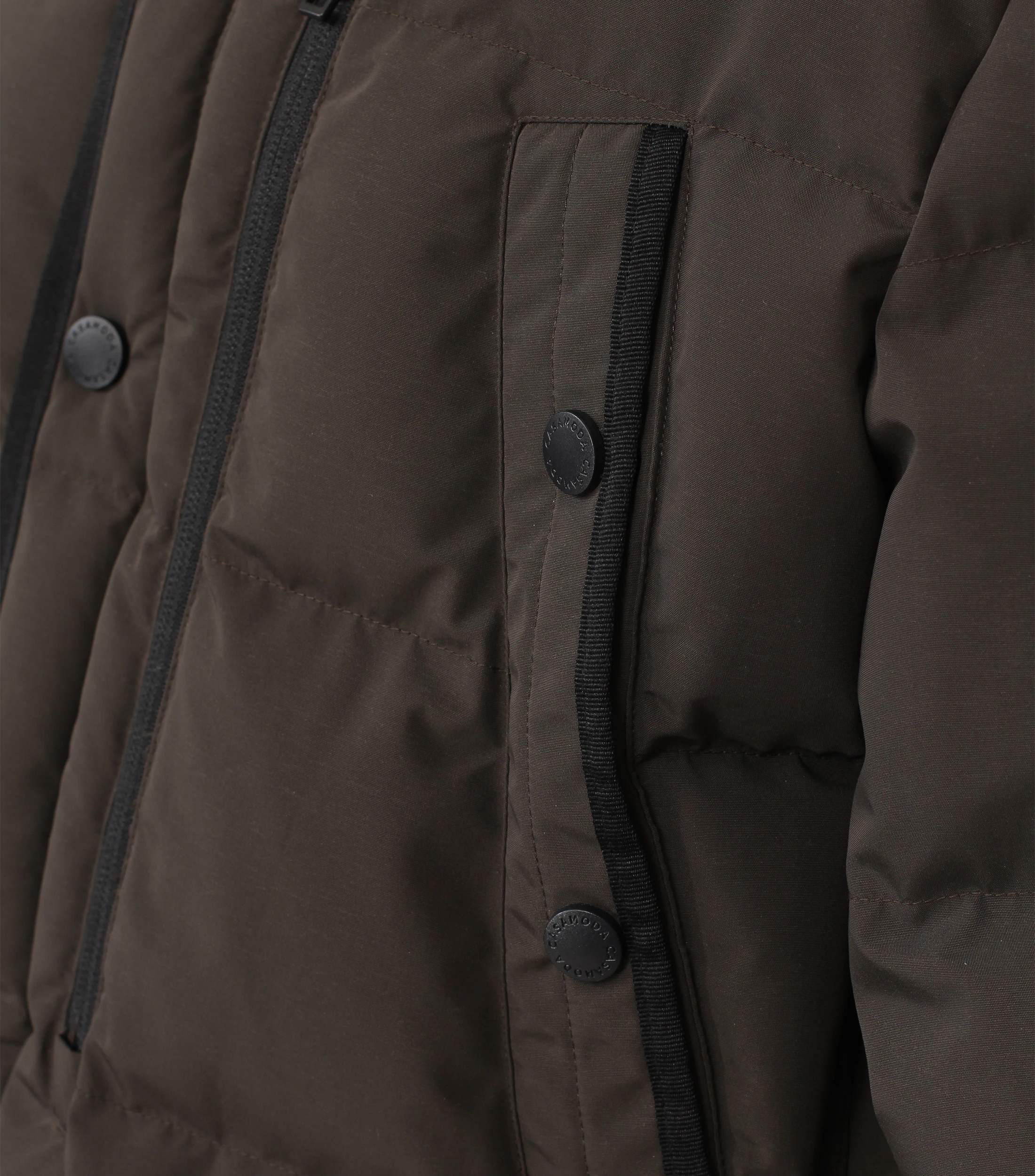 CASAMODA Herren Parka Uni - Wind- Und Wasserabweisend, Mit Kapuze, Comfort Fit