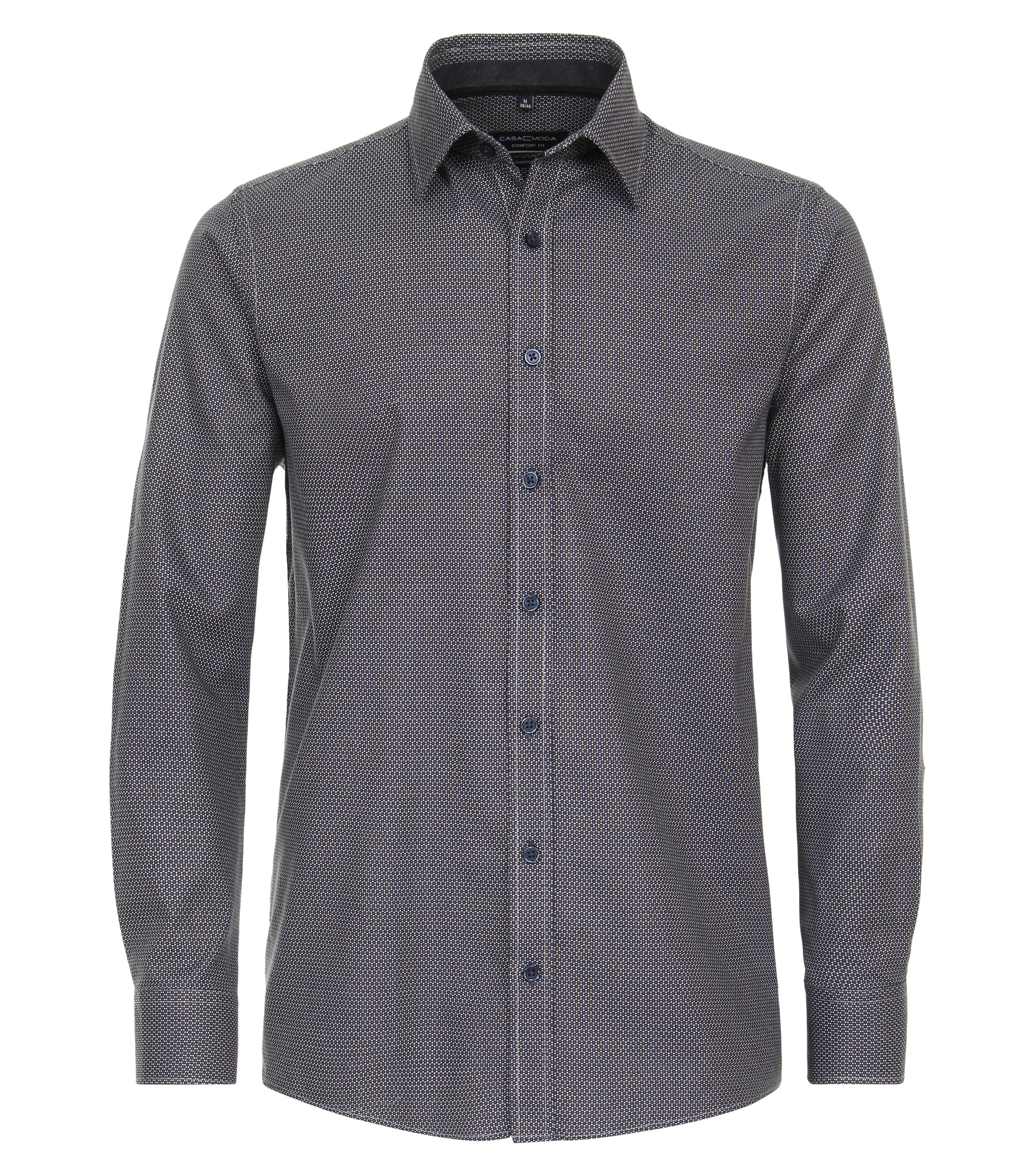 Ein Freizeithemd im Print Muster in der Farbe Braun