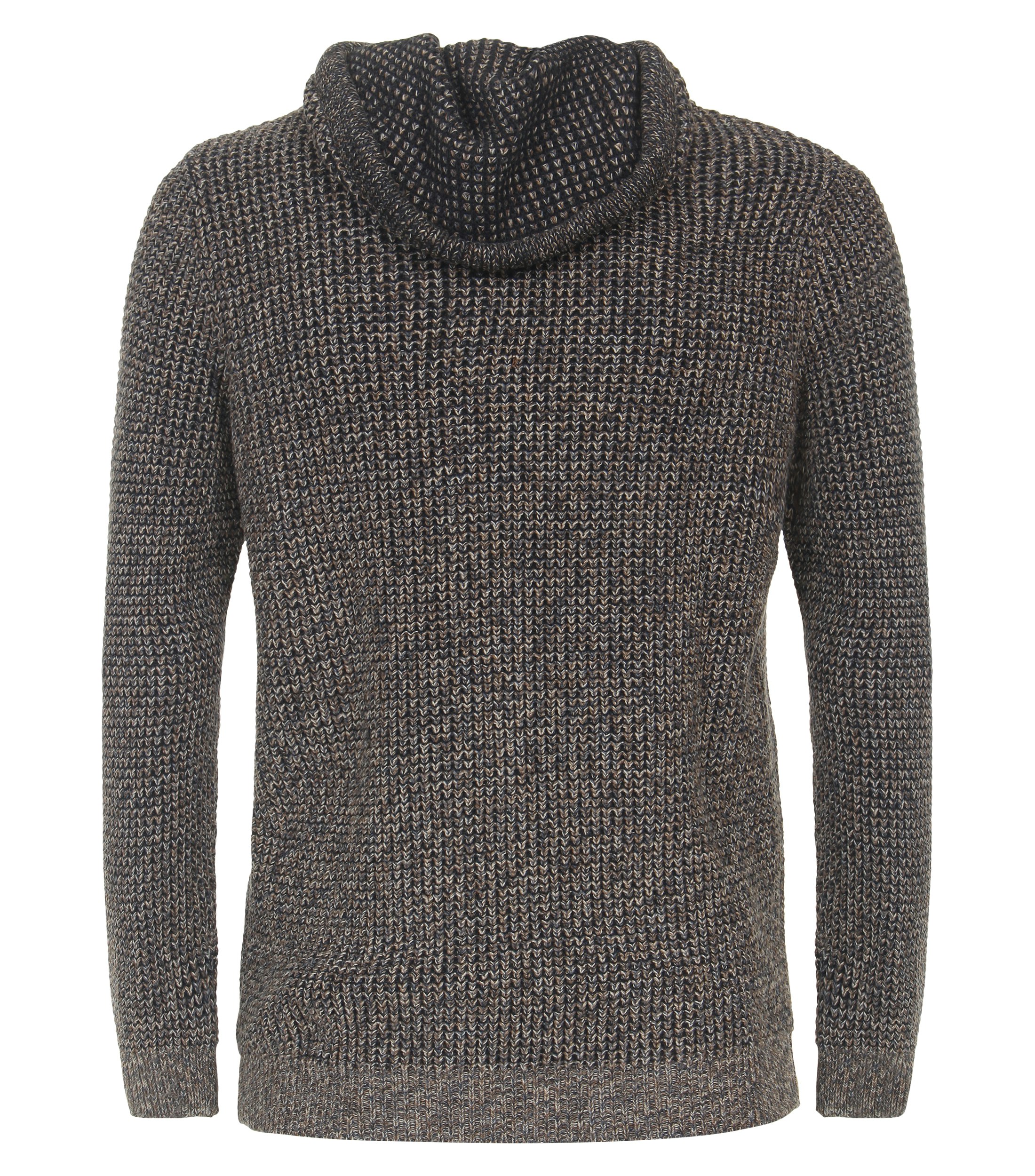 Ein Pullover im uni Muster in der Farbe Braun