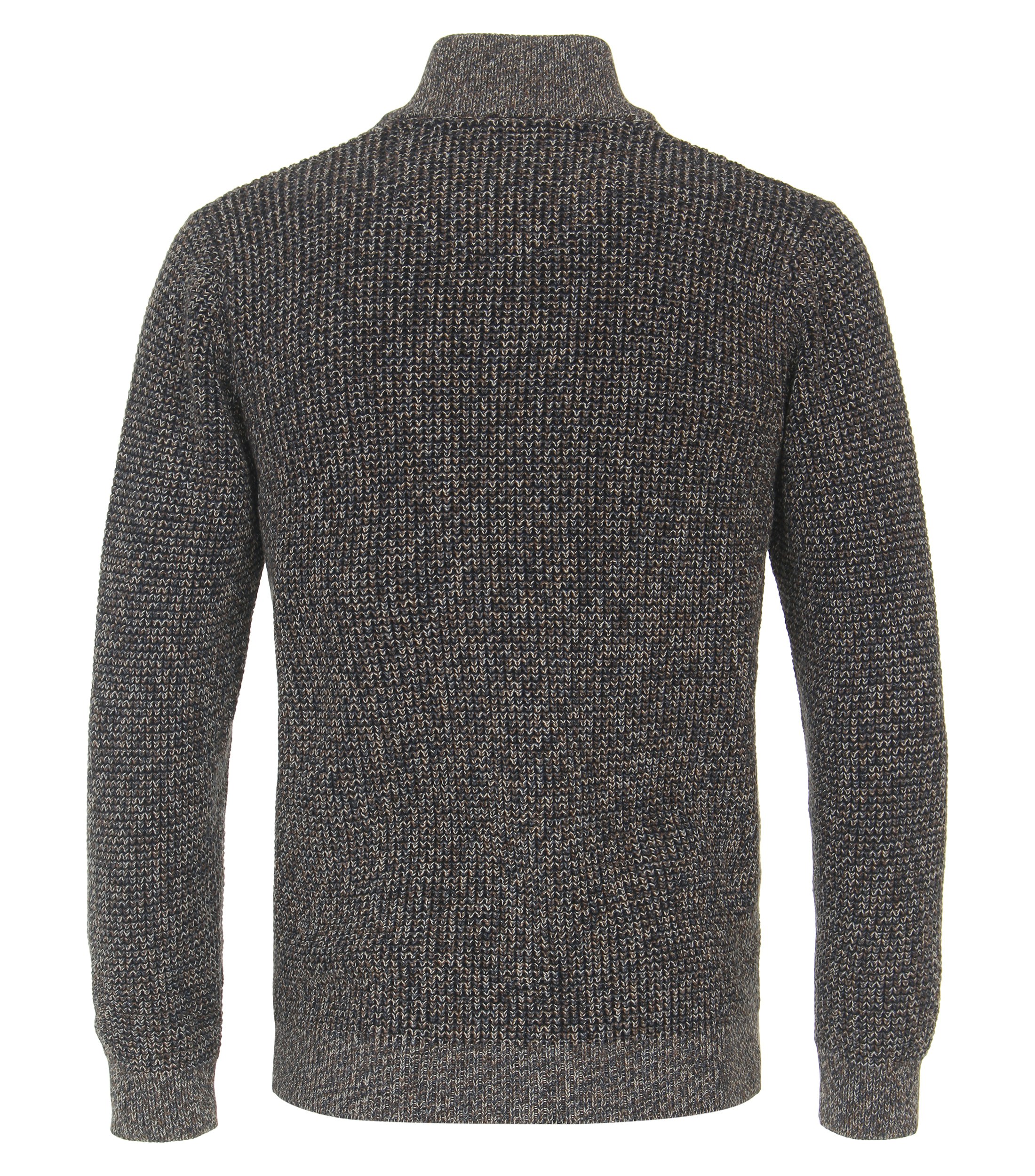 Ein Pullover im uni Muster in der Farbe Braun