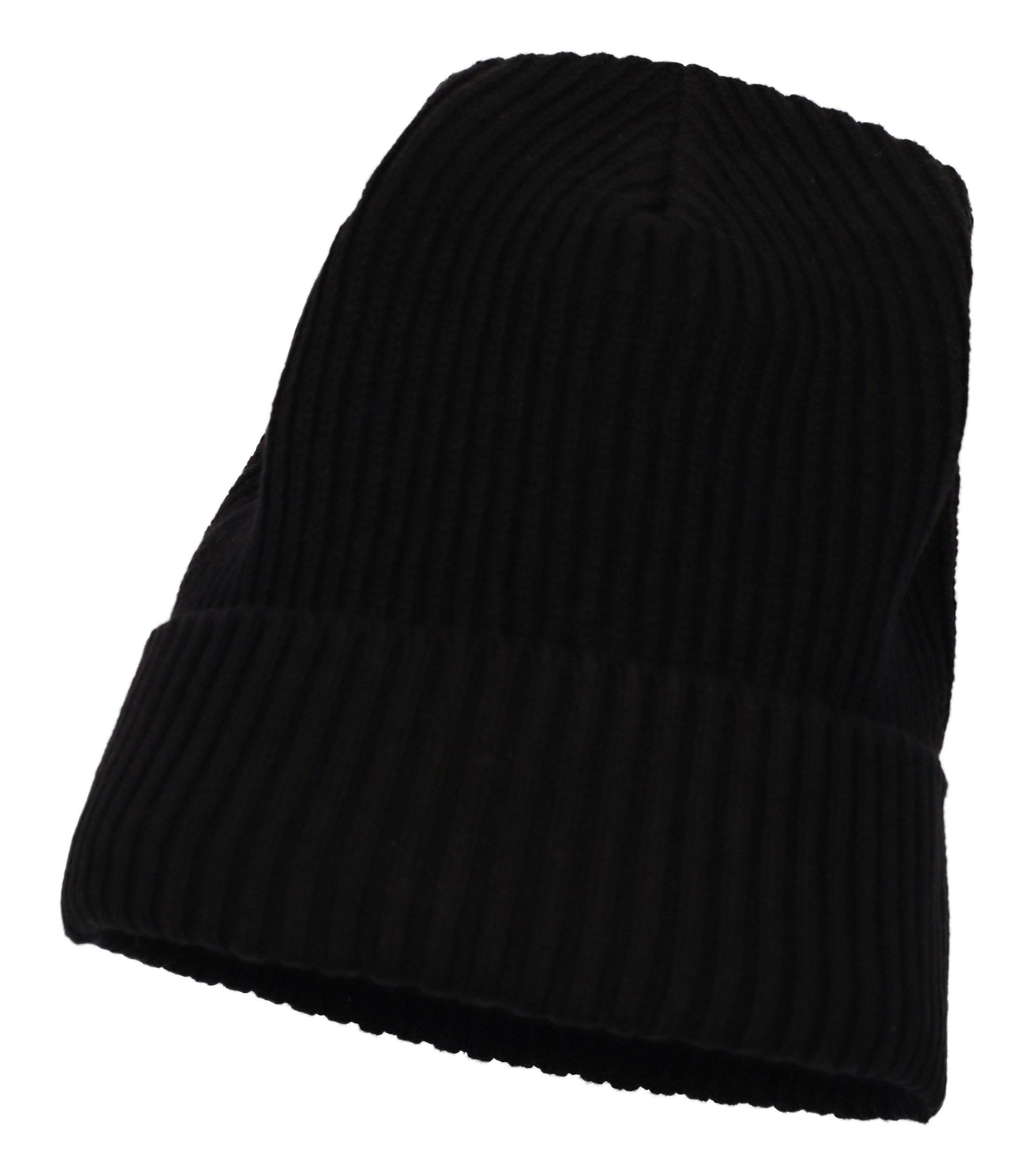 Ein Schal im uni Muster in der Farbe Schwarz