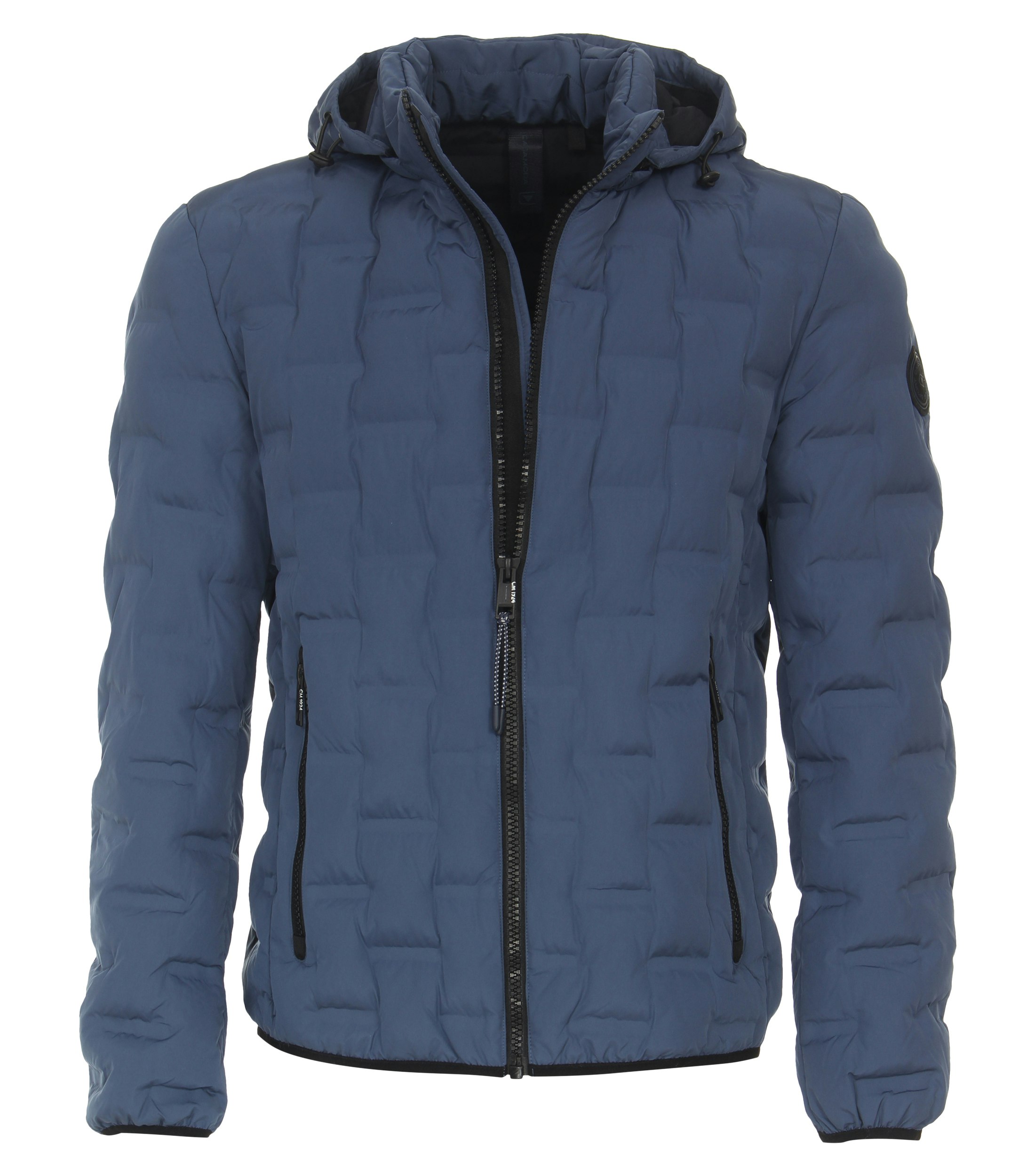 Steppjacke mit Kapuze