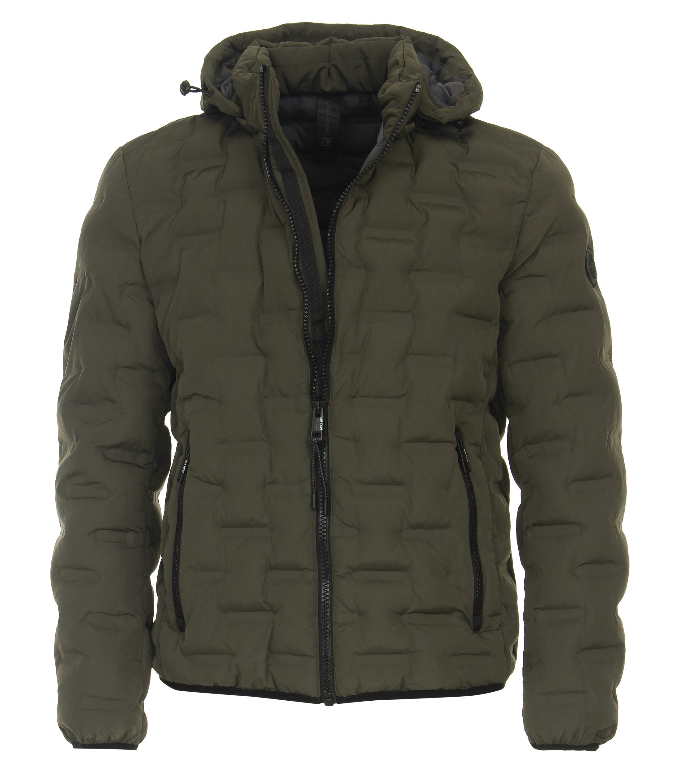 Steppjacke mit Kapuze