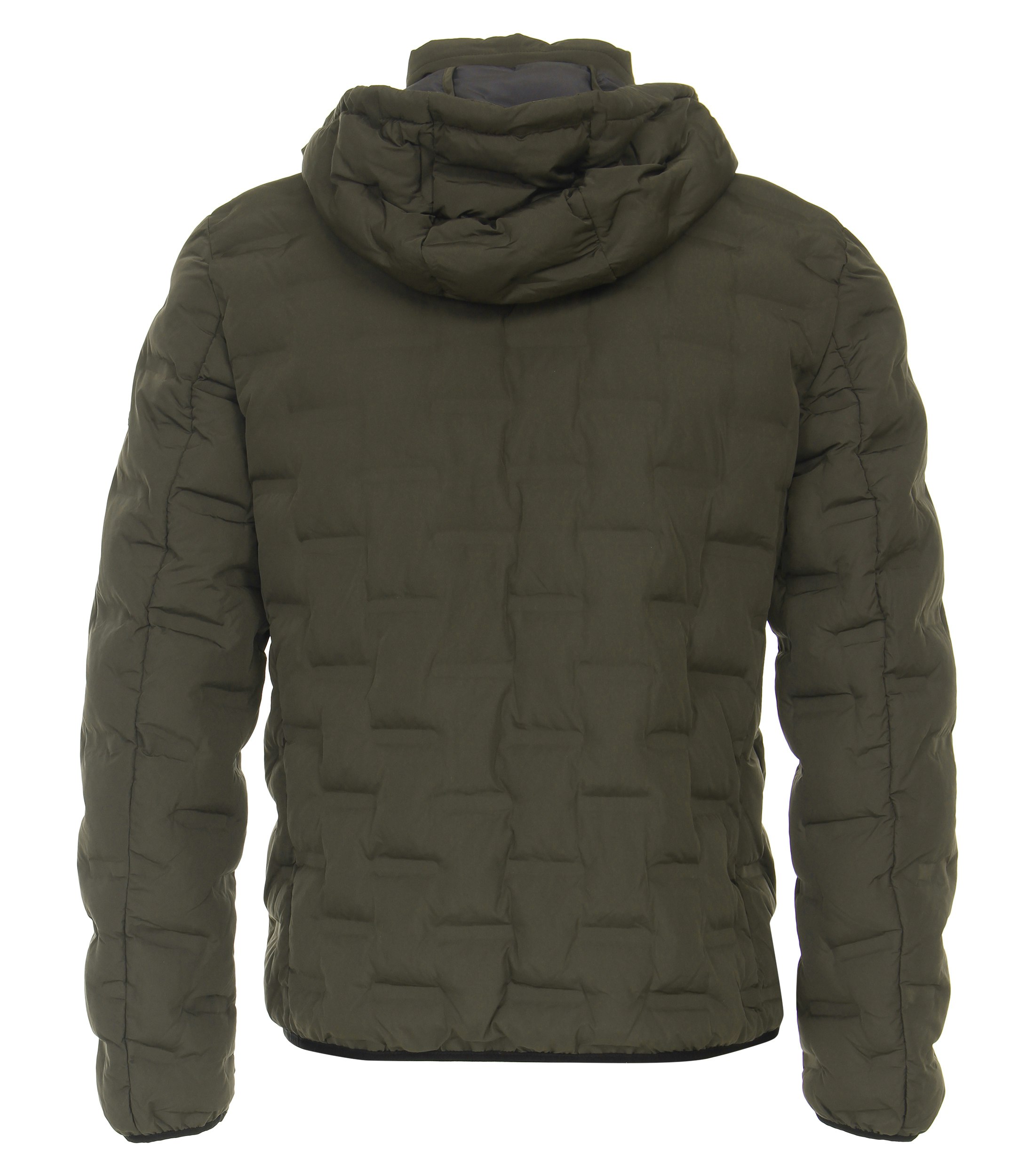 Ein Jacke im uni Muster in der Farbe Braun