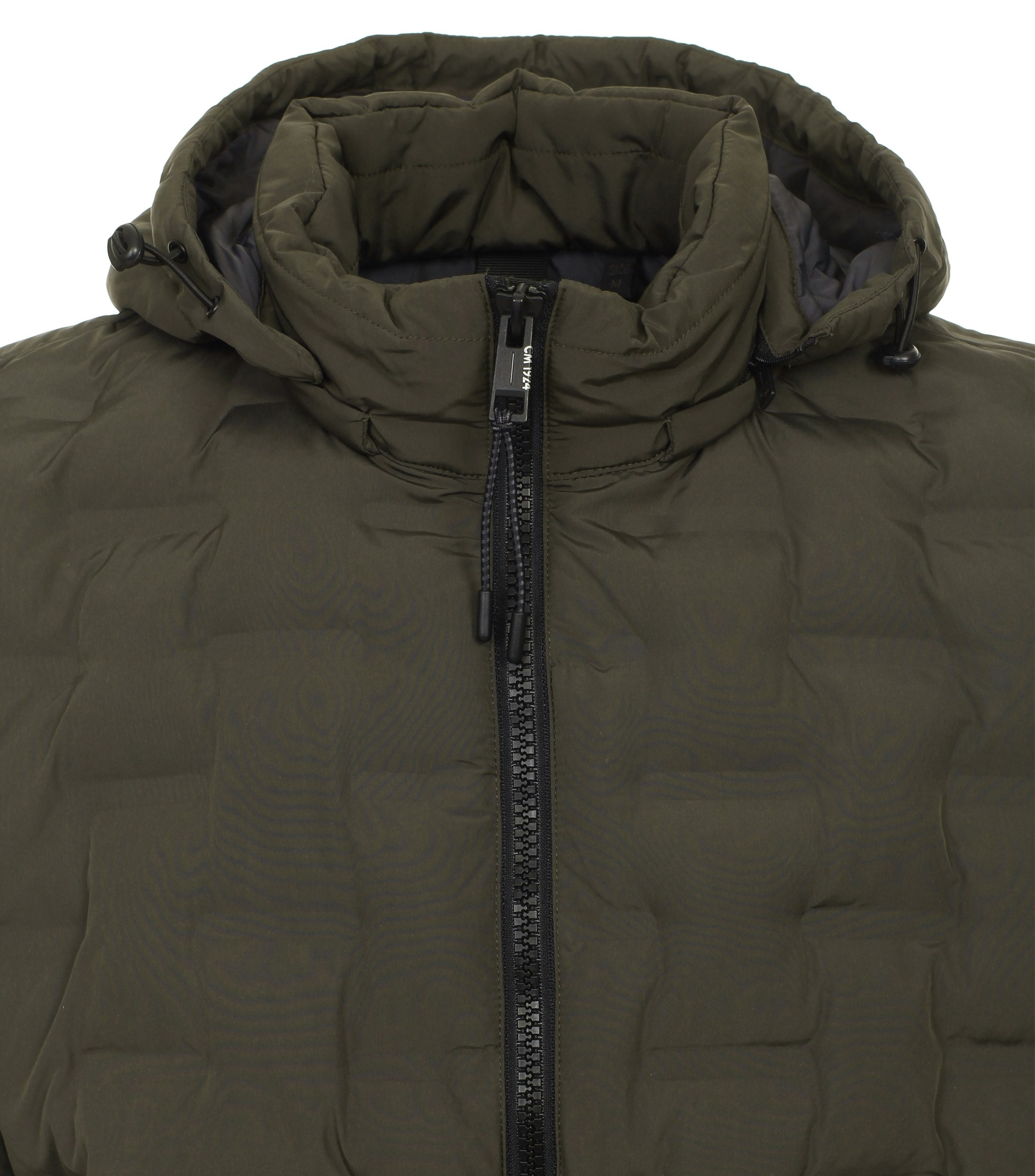 Ein Jacke im uni Muster in der Farbe Braun